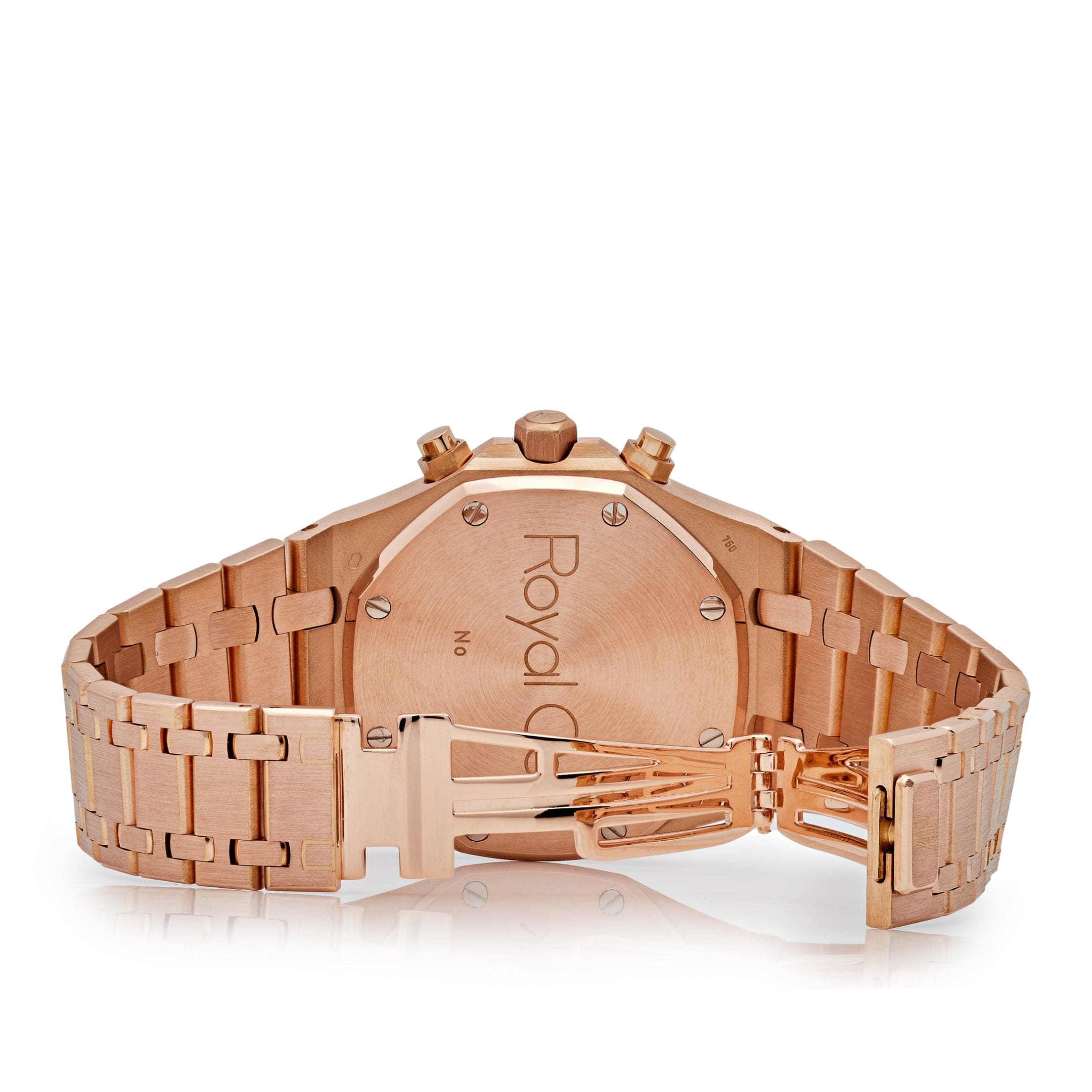 Audemars Piguet Royal Oak 26022OR.OO.D088CR.01 Chronograph Rose Gold White Dial