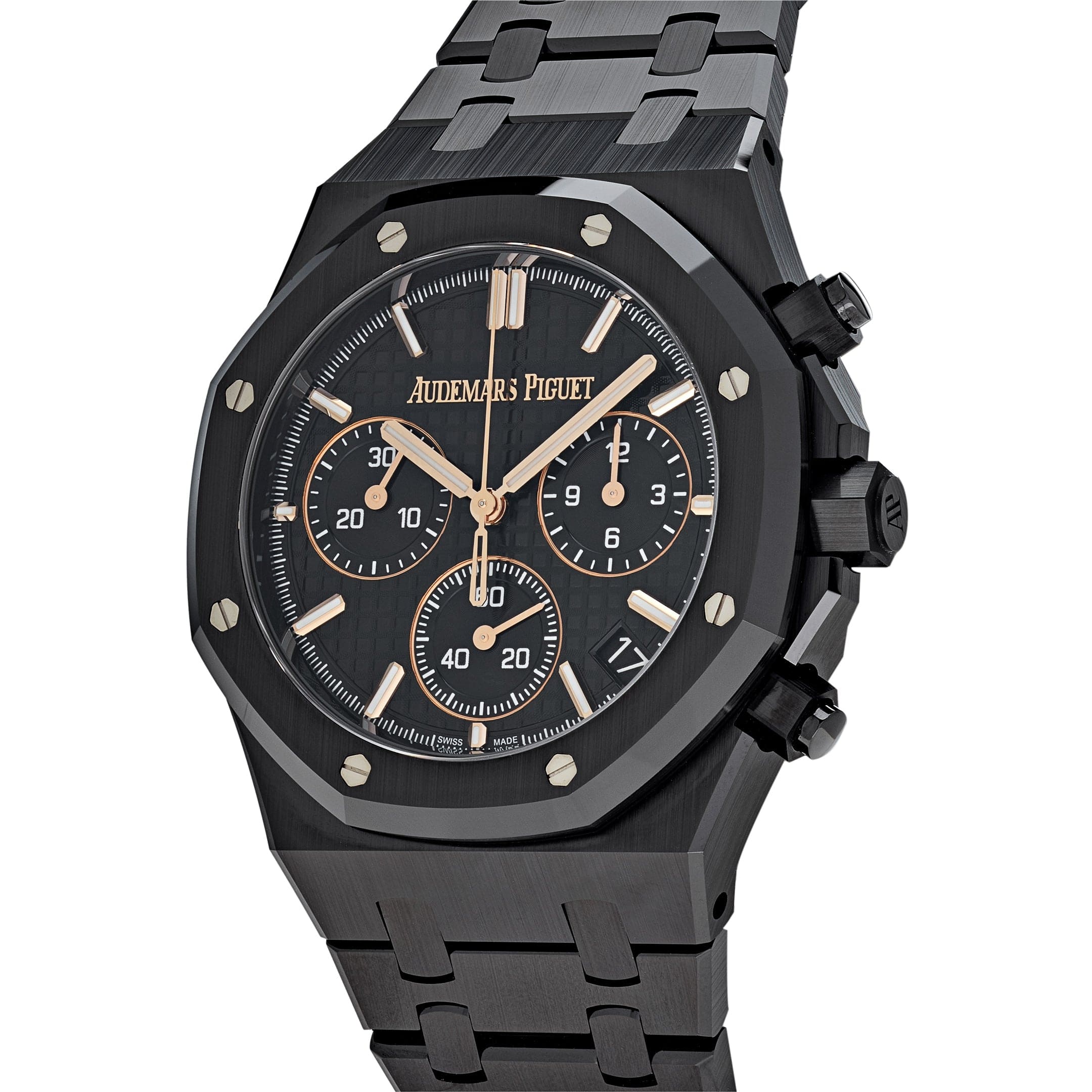 Audemars Piguet Royal Oak 26240CE.OO.1225CE.01 Selfwinding Chronograph '50th Anniversary' Black Ceramic