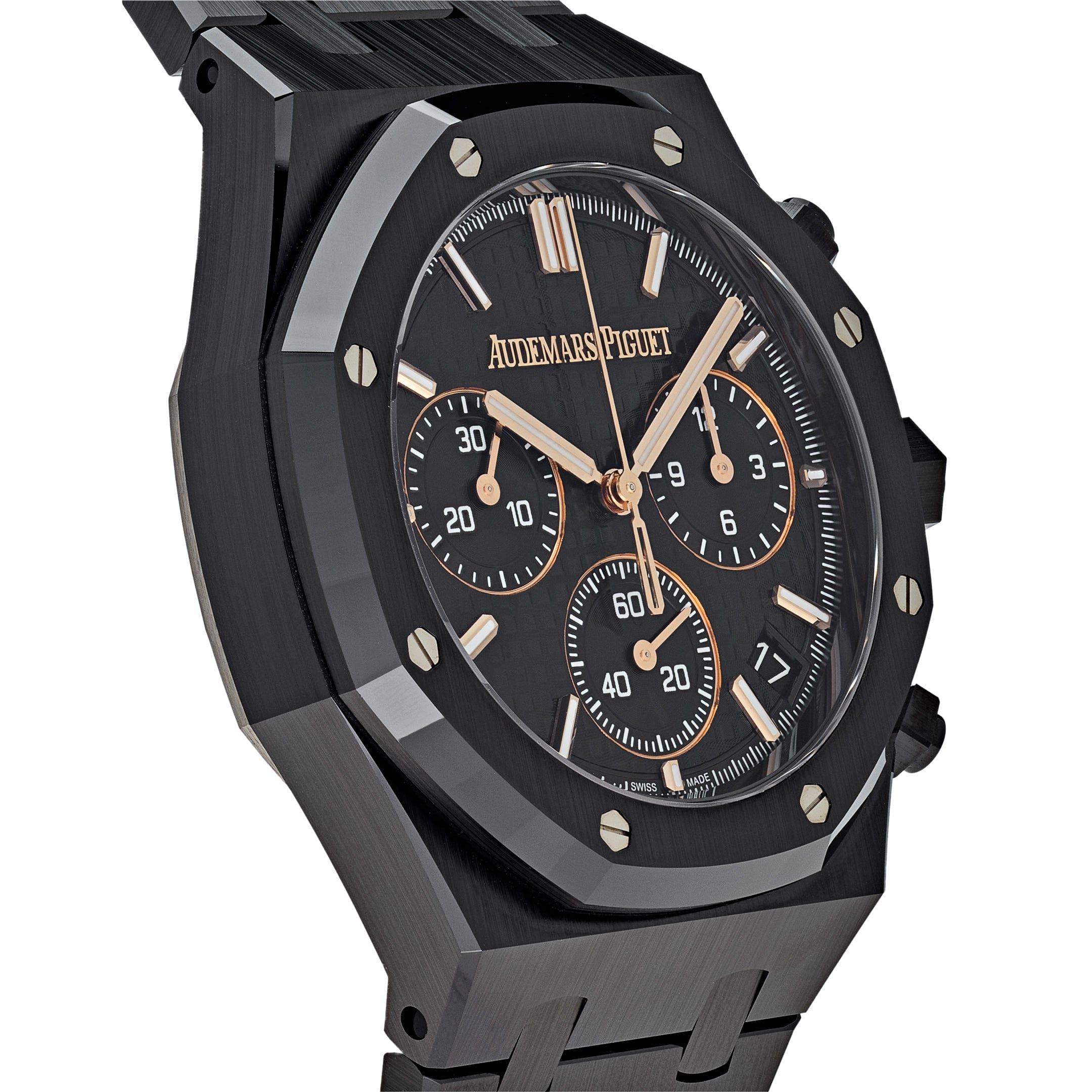 Audemars Piguet Royal Oak 26240CE.OO.1225CE.01 Selfwinding Chronograph '50th Anniversary' Black Ceramic