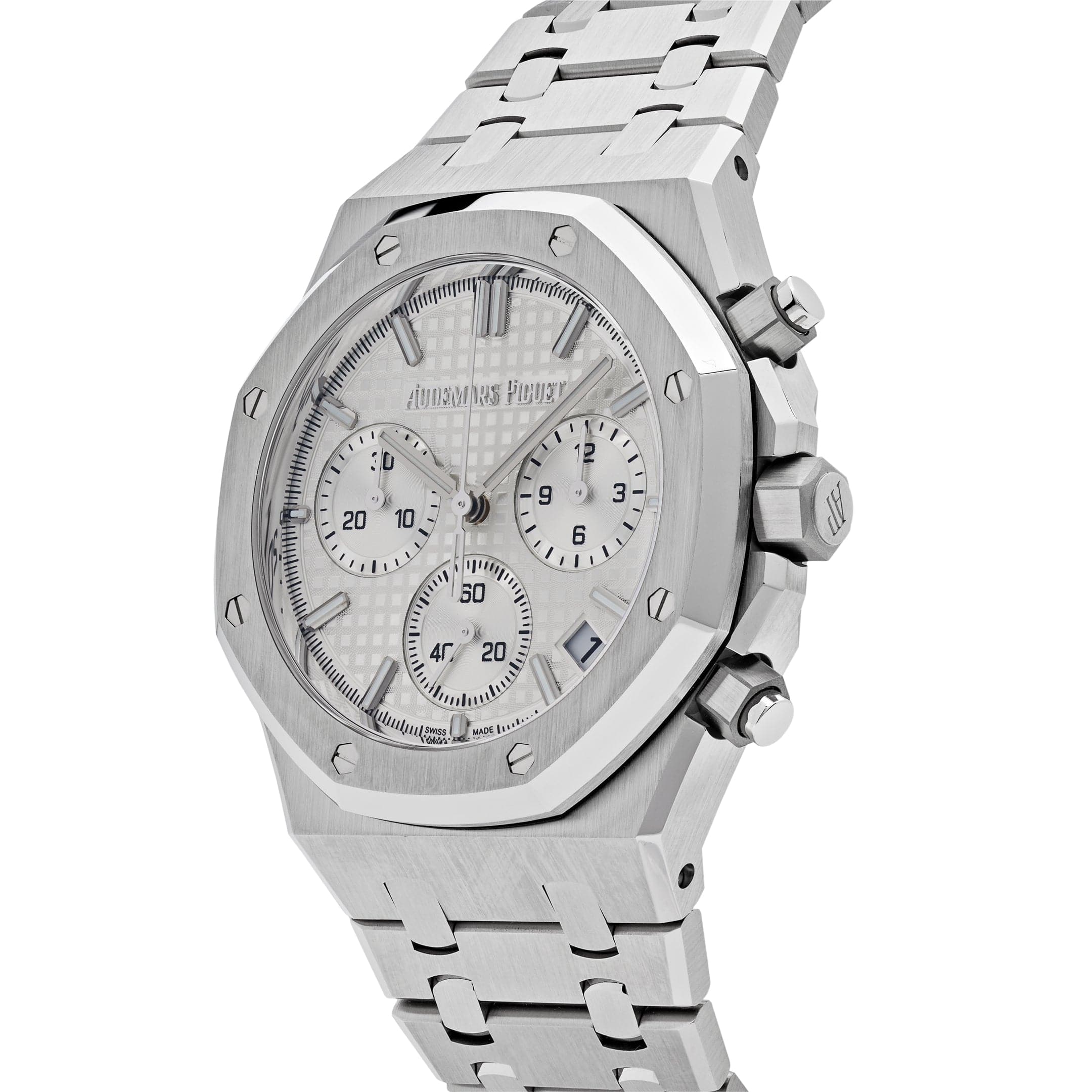 Audemars Piguet Royal Oak 26240ST.OO.1320ST.03 Selfwinding Chronograph '50th Anniversary' Stainless Steel White Dial (2022)