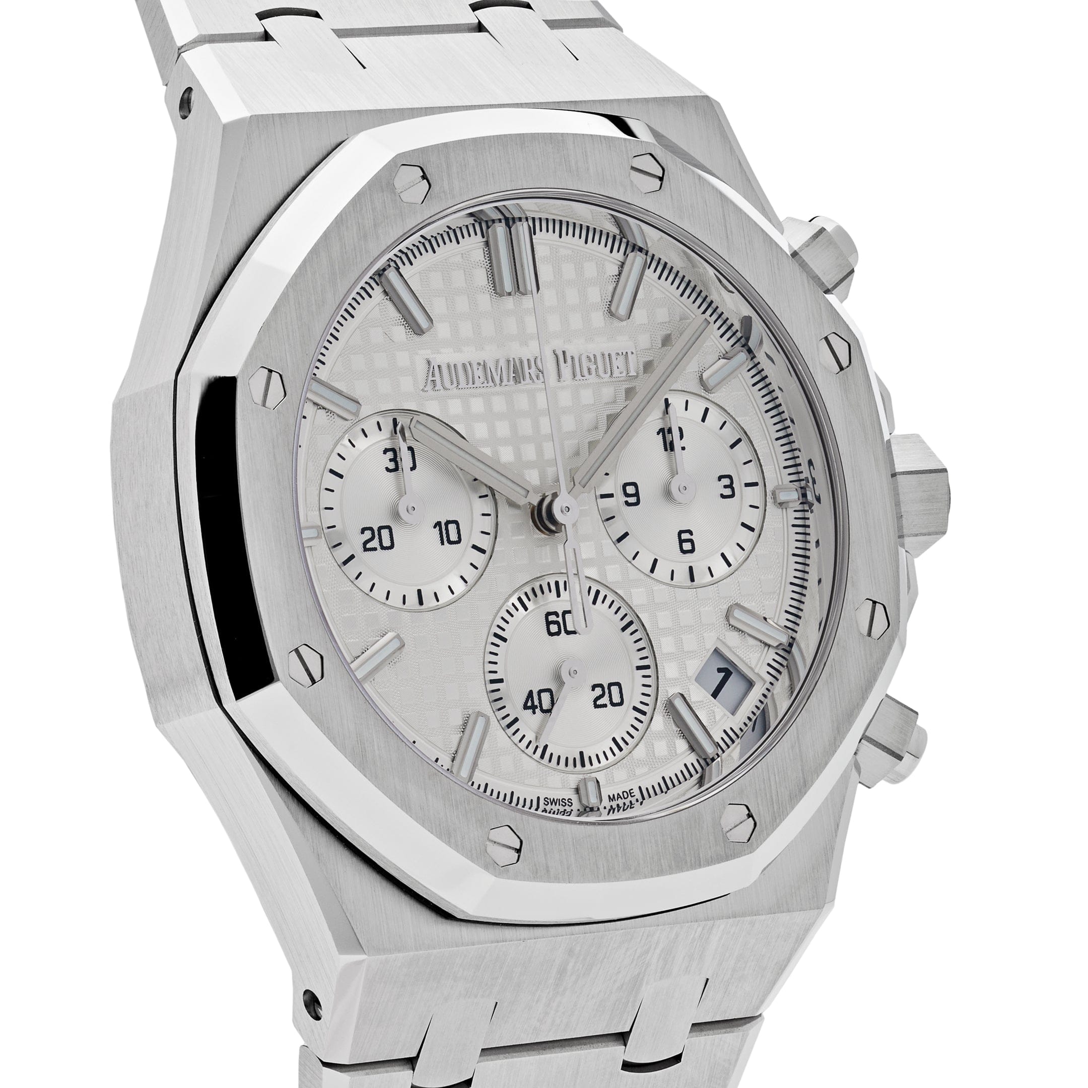 Audemars Piguet Royal Oak 26240ST.OO.1320ST.03 Selfwinding Chronograph '50th Anniversary' Stainless Steel White Dial (2022)