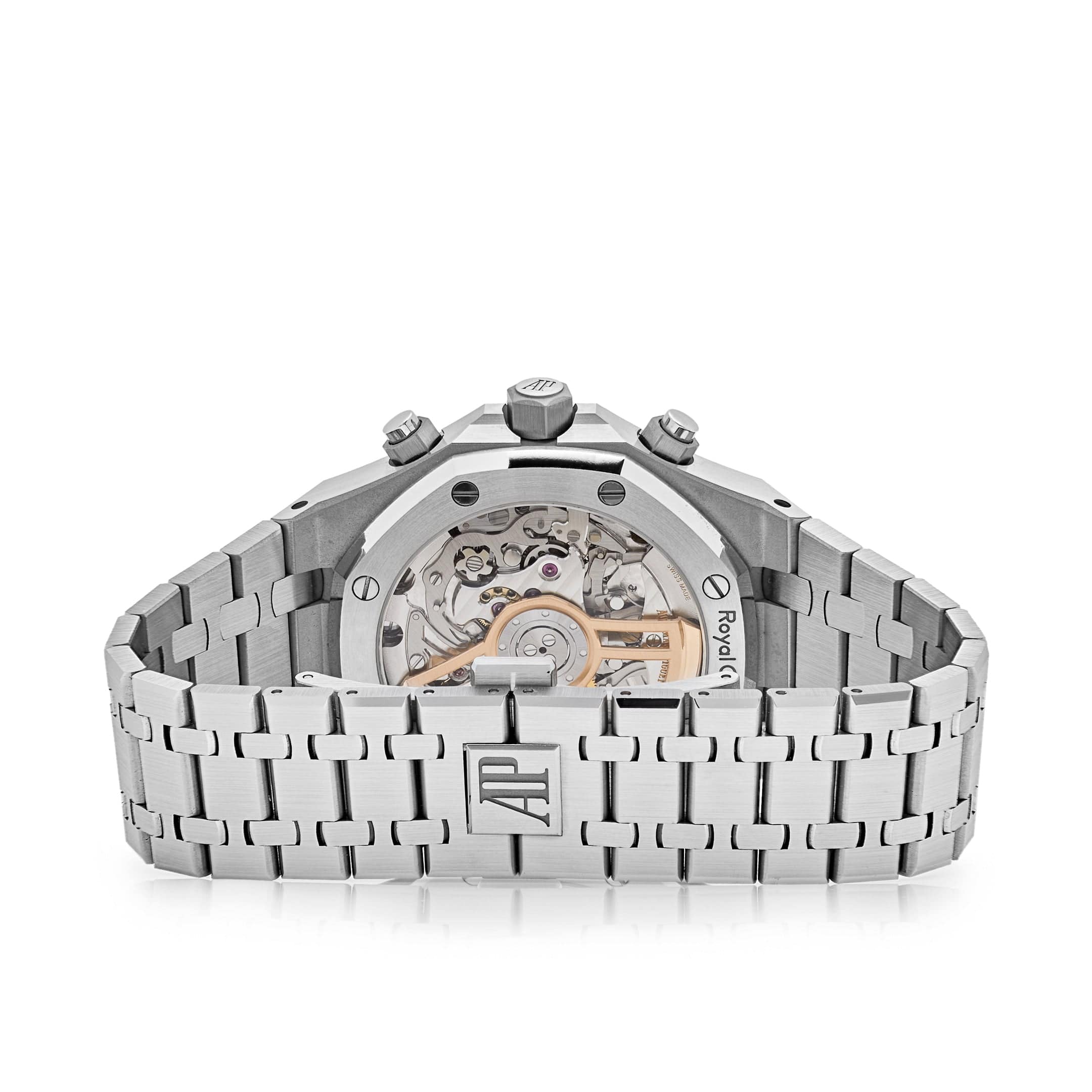 Audemars Piguet Royal Oak 26240ST.OO.1320ST.08 Selfwinding Chronograph Stainless Steel Green Dial (2023) - Premium Luxury Product