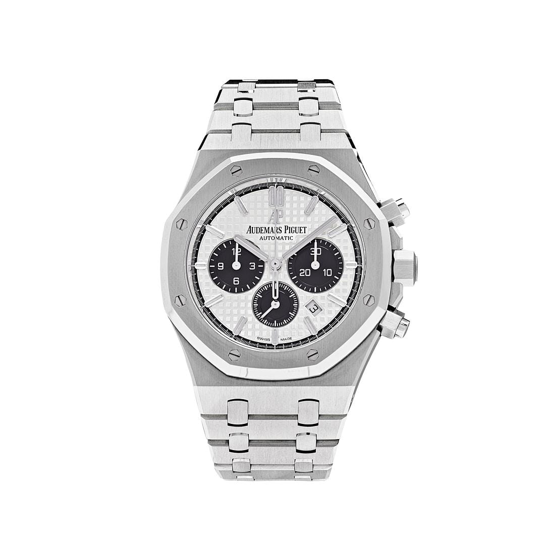 Audemars Piguet Royal Oak 26331ST.OO.1220ST.03 Selfwinding Chronograph Stainless Steel White Dial (2017) - Premium Luxury Product