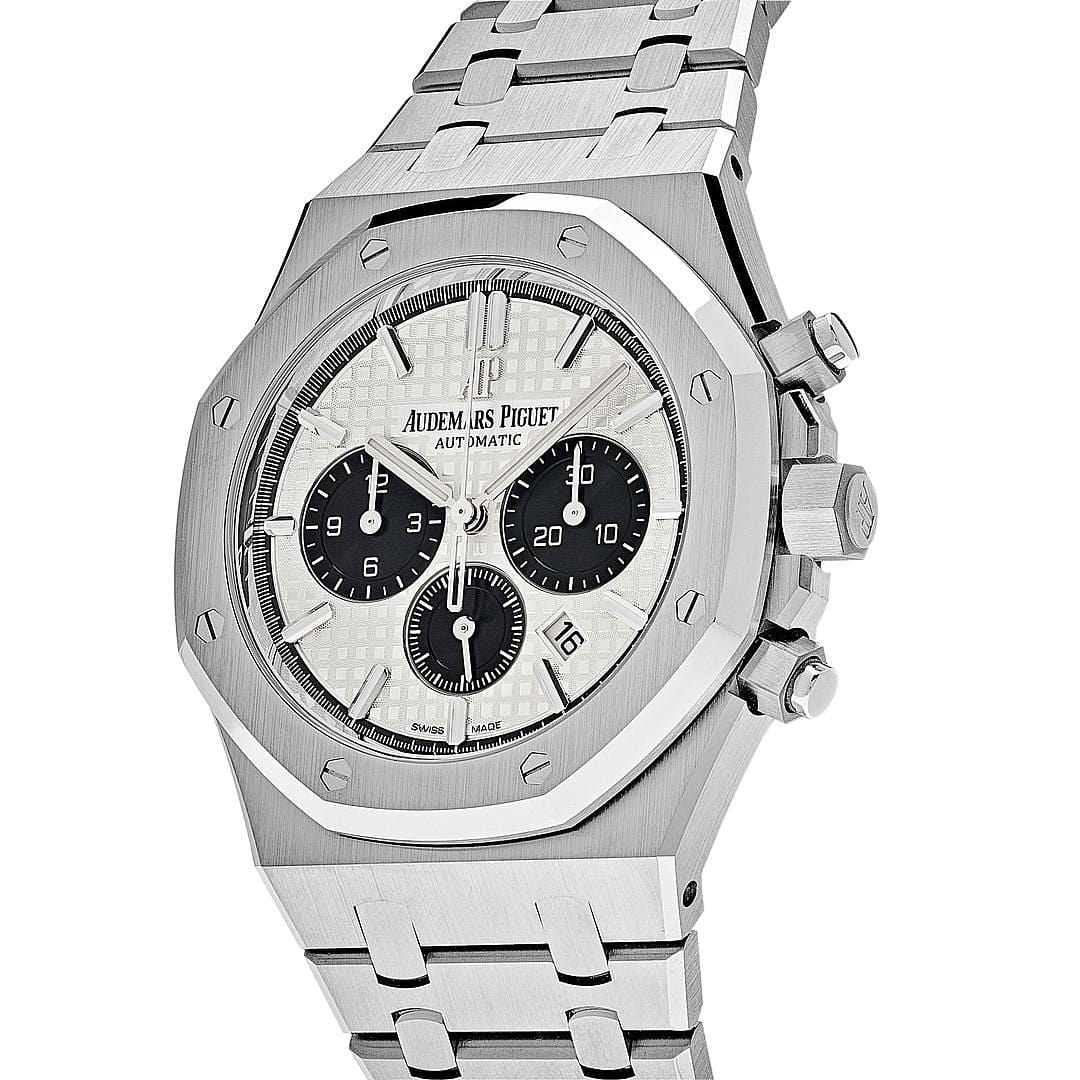 Audemars Piguet Royal Oak 26331ST.OO.1220ST.03 Selfwinding Chronograph Stainless Steel White Dial (2017)