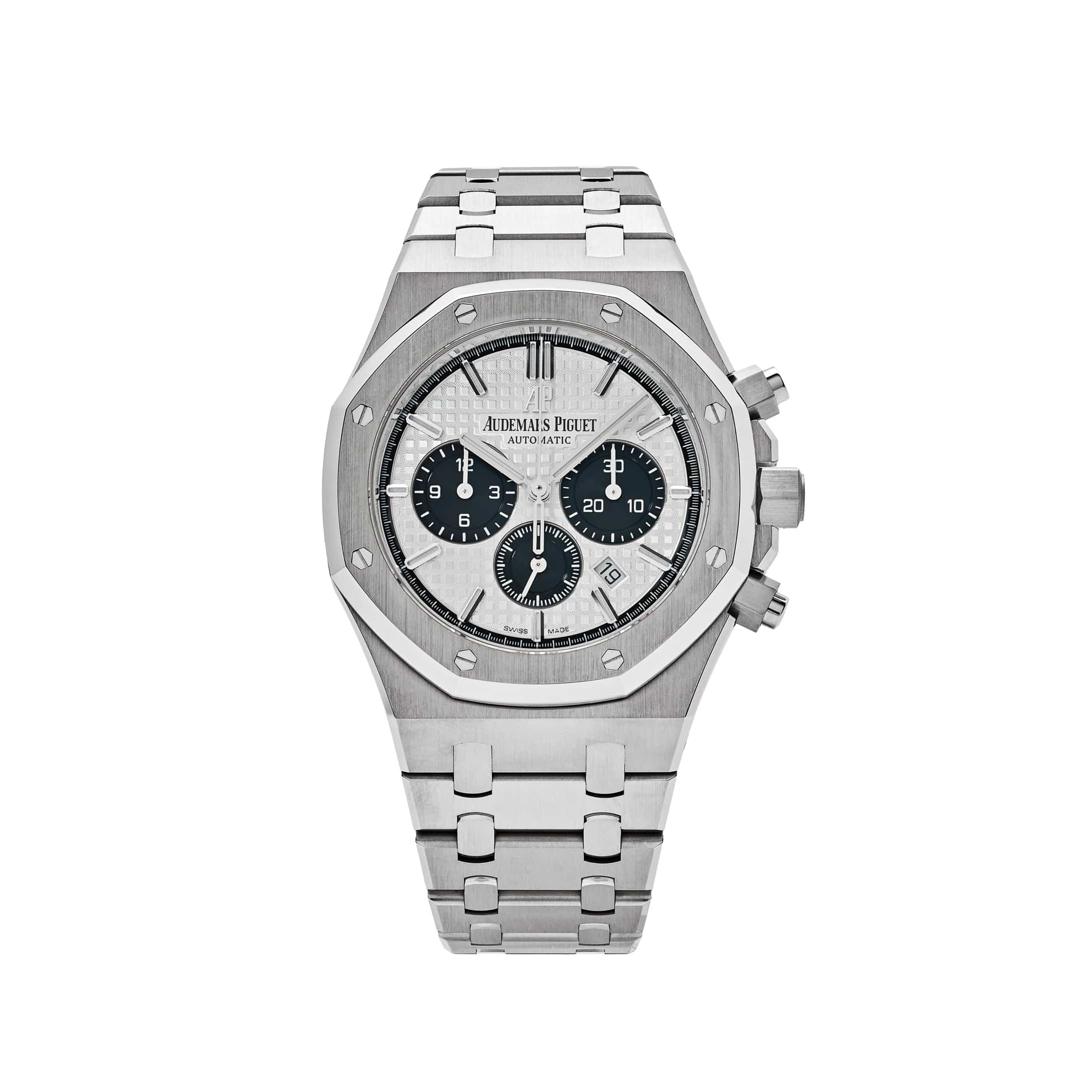 Audemars Piguet Royal Oak 26331ST.OO.1220ST.03 Selfwinding Chronograph Stainless Steel White Dial (2020) - Premium Luxury Product
