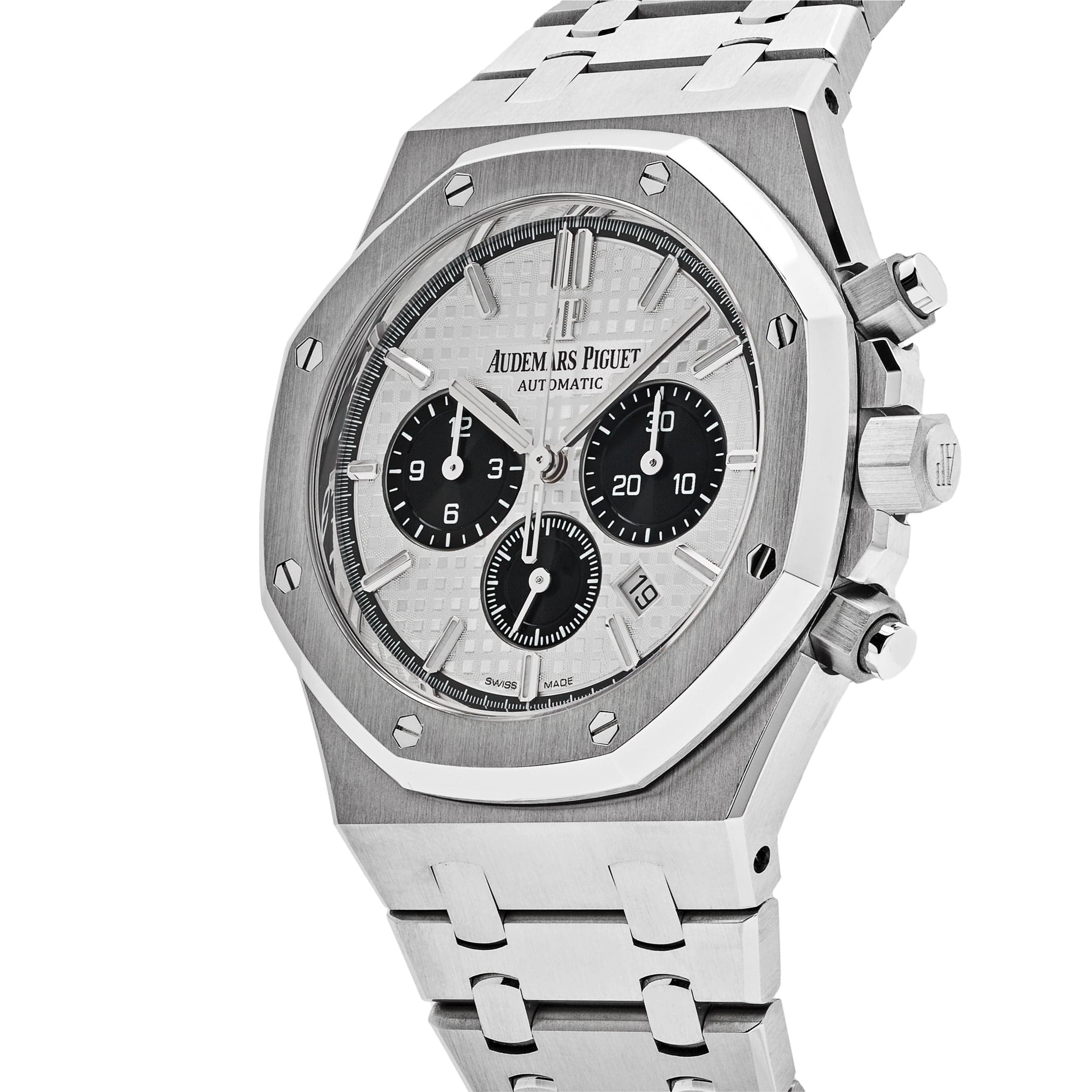 Audemars Piguet Royal Oak 26331ST.OO.1220ST.03 Selfwinding Chronograph Stainless Steel White Dial (2020)