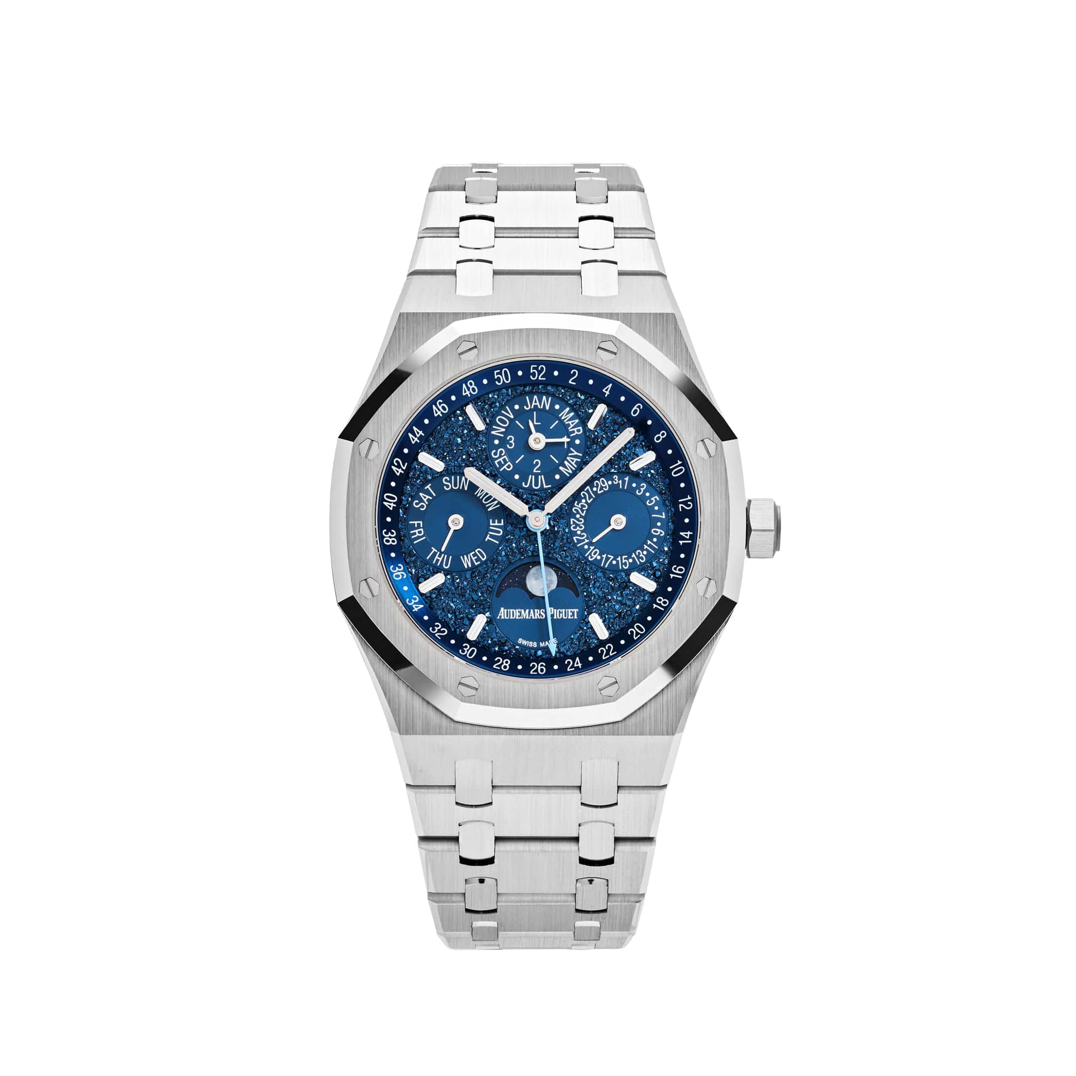 Audemars Piguet Royal Oak 26574BC.OO.1220BC.02 'John Mayer' Perpetual Calendar Blue Dial Limited Edition (2024) - Premium Luxury Product