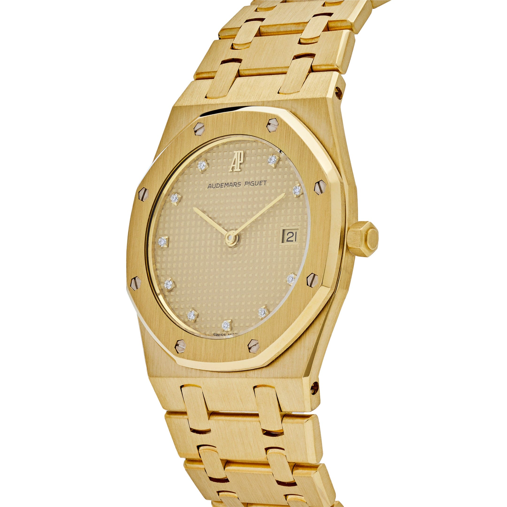Audemars Piguet Royal Oak 56175BA Vintage Yellow Gold Champagne Dial