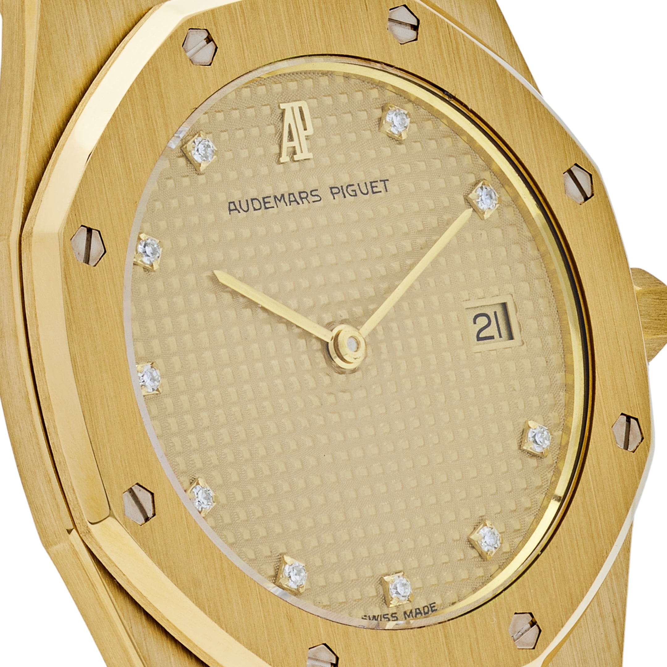 Audemars Piguet Royal Oak 56175BA Vintage Yellow Gold Champagne Dial