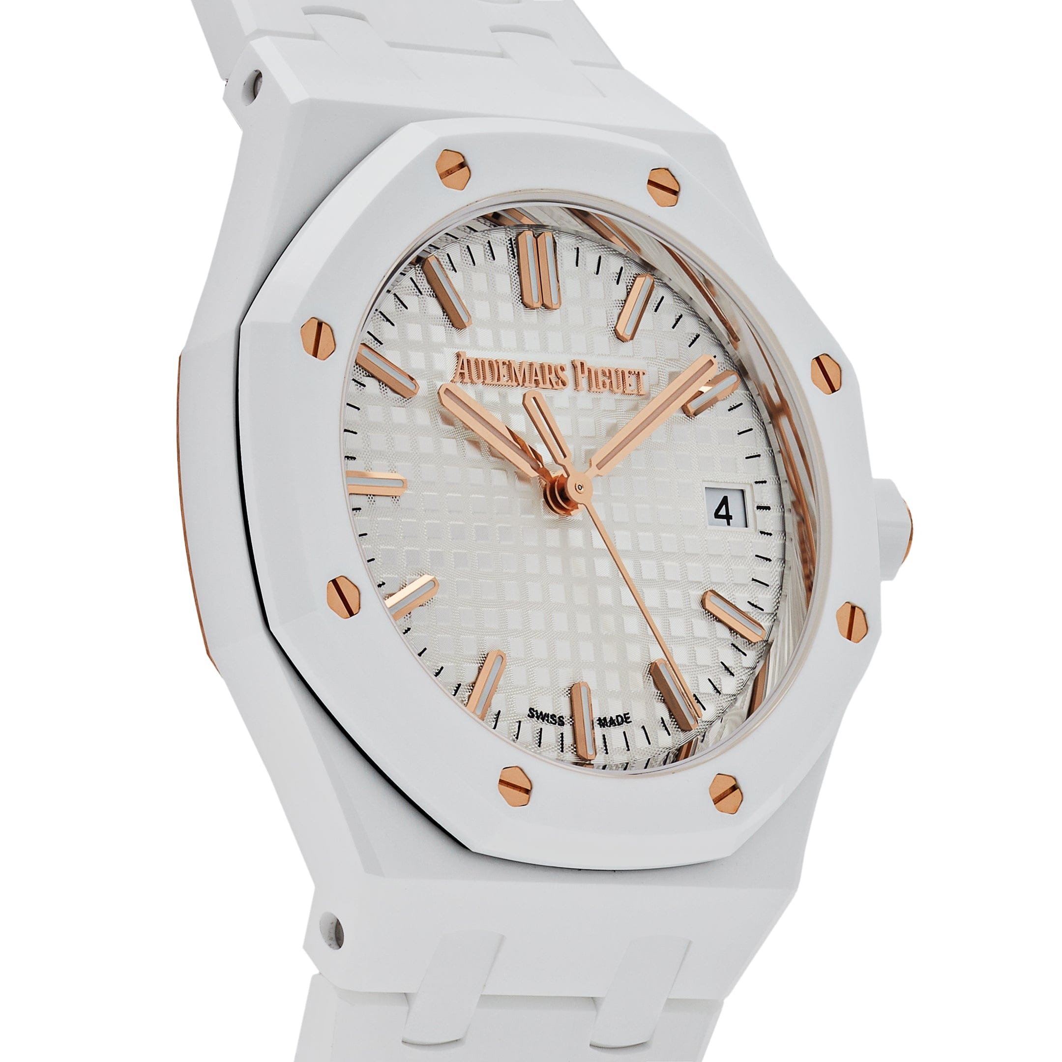 Audemars Piguet Royal Oak 77350CB.OO.1266CB.01 White Ceramic (2023)