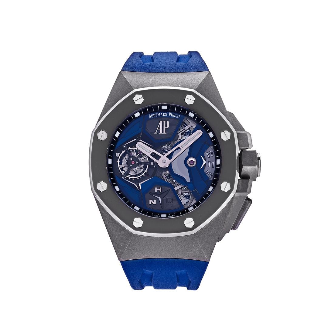 Audemars Piguet Royal Oak Concept 26589IO.OO.D030CA.01 Flying Tourbillon GMT Titanium - Premium Luxury Product