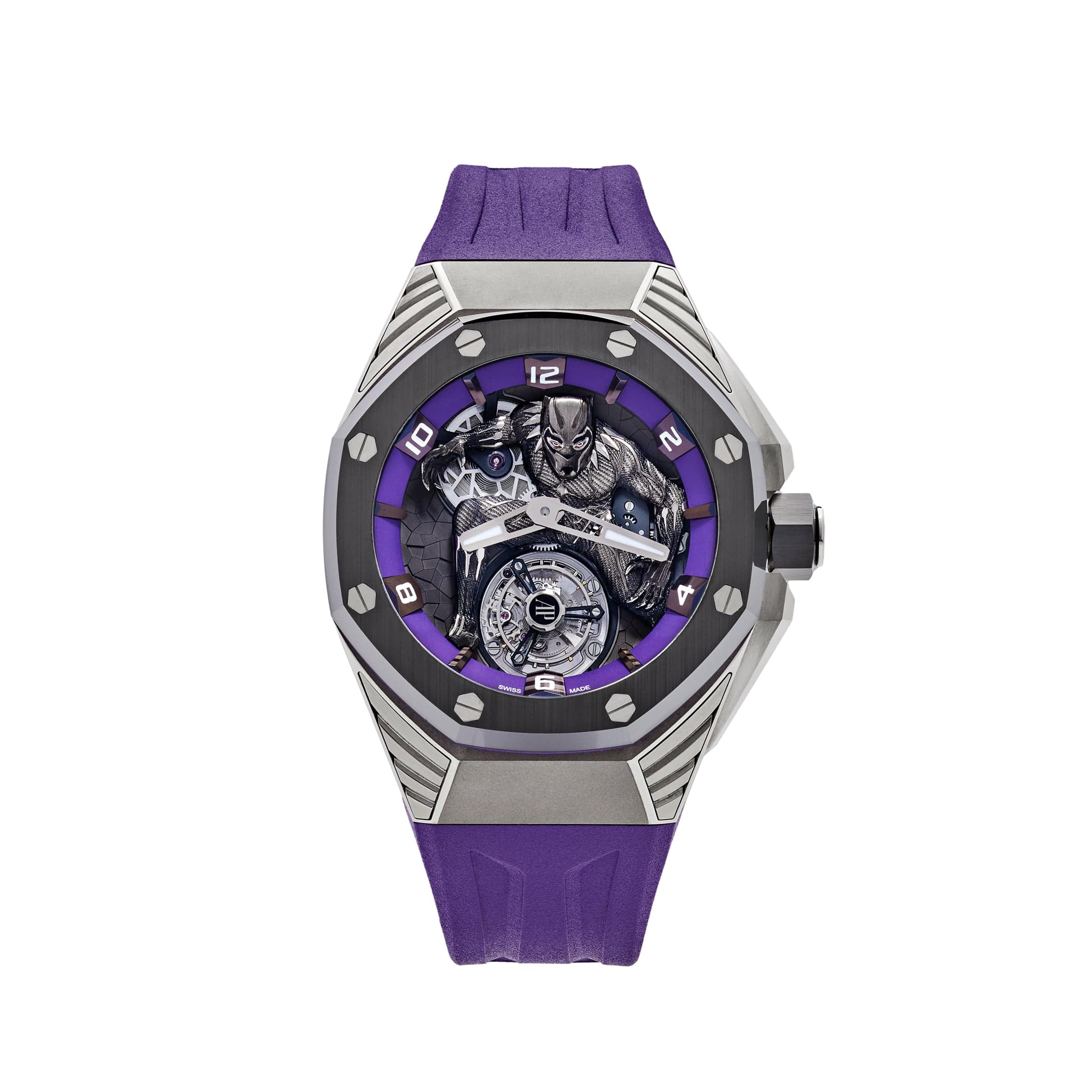 Audemars Piguet Royal Oak Concept 26620IO.OO.D077CA.01 'Black Panther' Flying Tourbillon Limited Edition - Premium Luxury Product