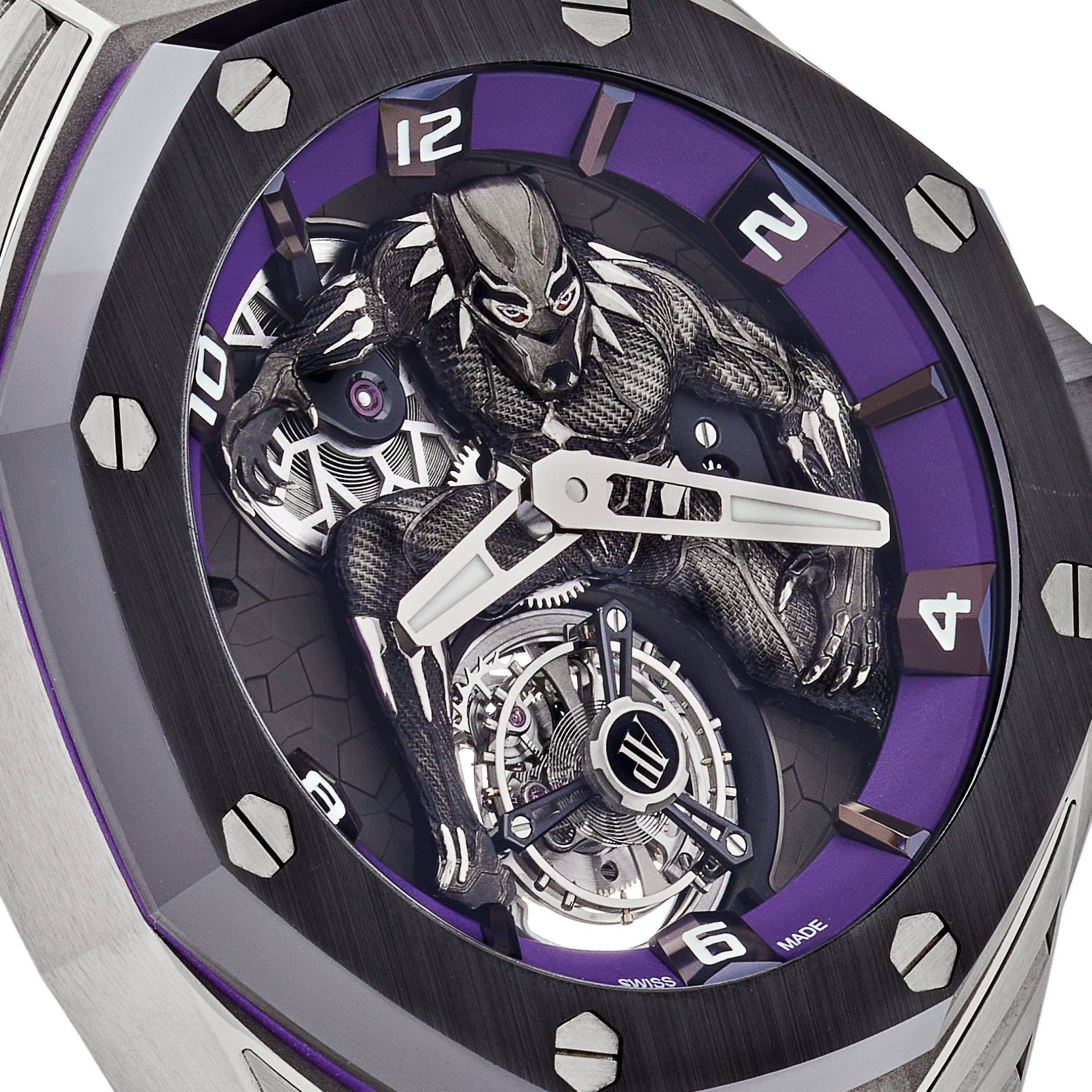 Audemars Piguet Royal Oak Concept 26620IO.OO.D077CA.01 'Black Panther' Flying Tourbillon Limited Edition