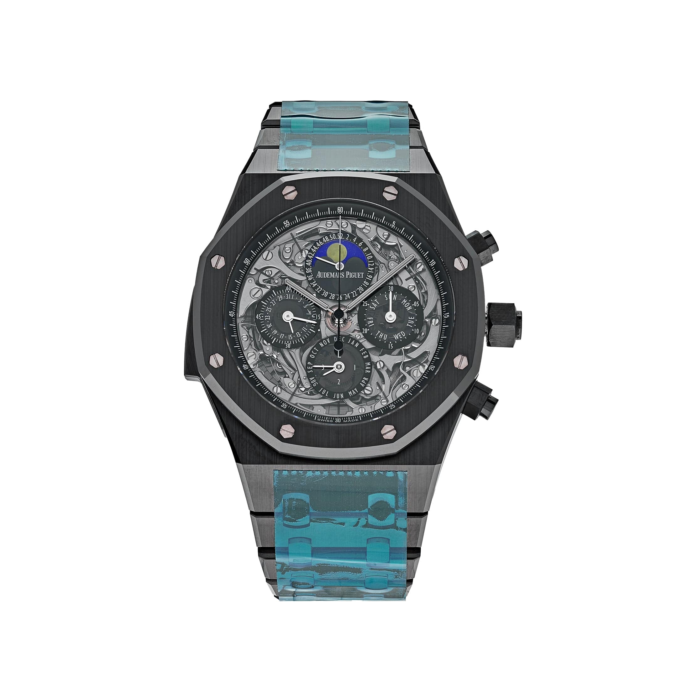 Audemars Piguet Royal Oak 26605CE.00.1248CE.98 Grand Complications Perpetual Calendar Black Ceramic - Premium Luxury Product