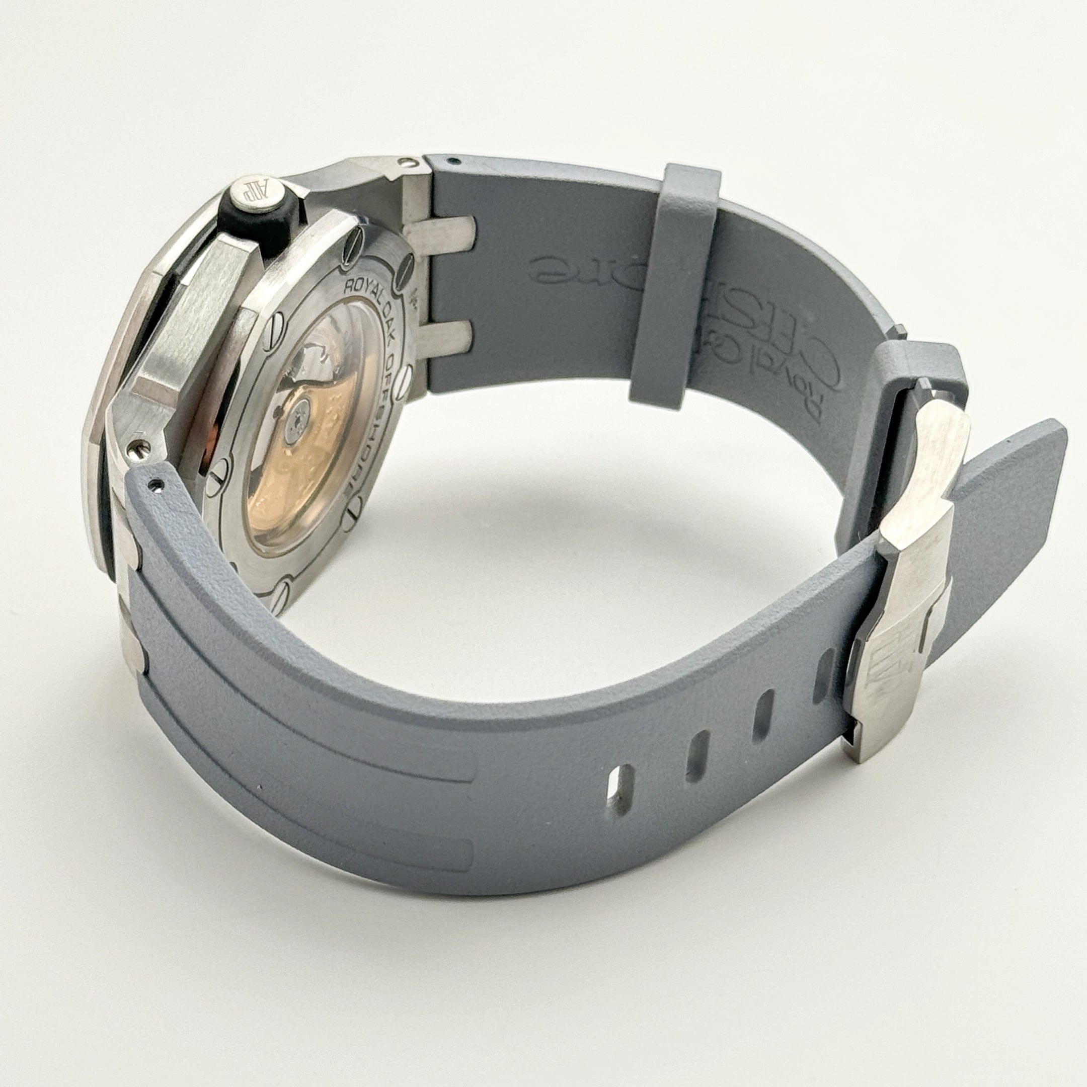 Audemars Piguet Royal Oak Offshore 15710ST.OO.A002CA.02  Diver Stainless Steel White Dial (2016)