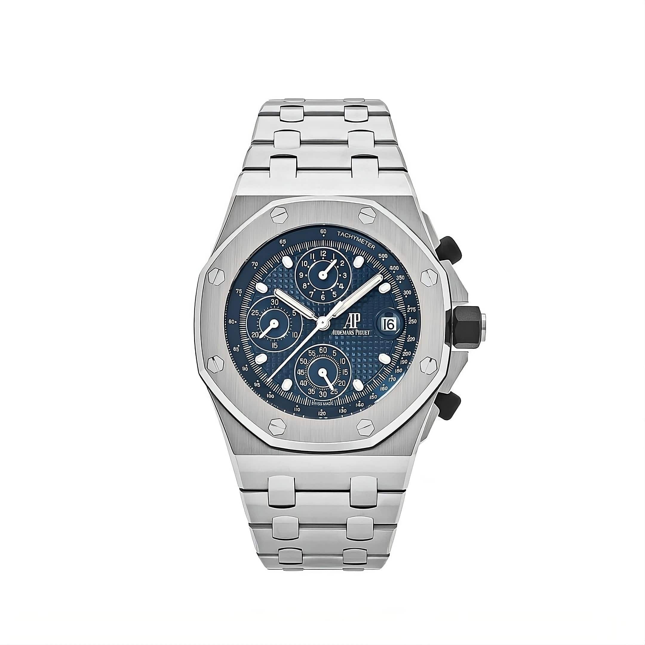 Audemars Piguet Royal Oak Offshore 26238ST.OO.2000ST.01 Chronograph Stainless Steel Blue Dial (2022) - Premium Luxury Product