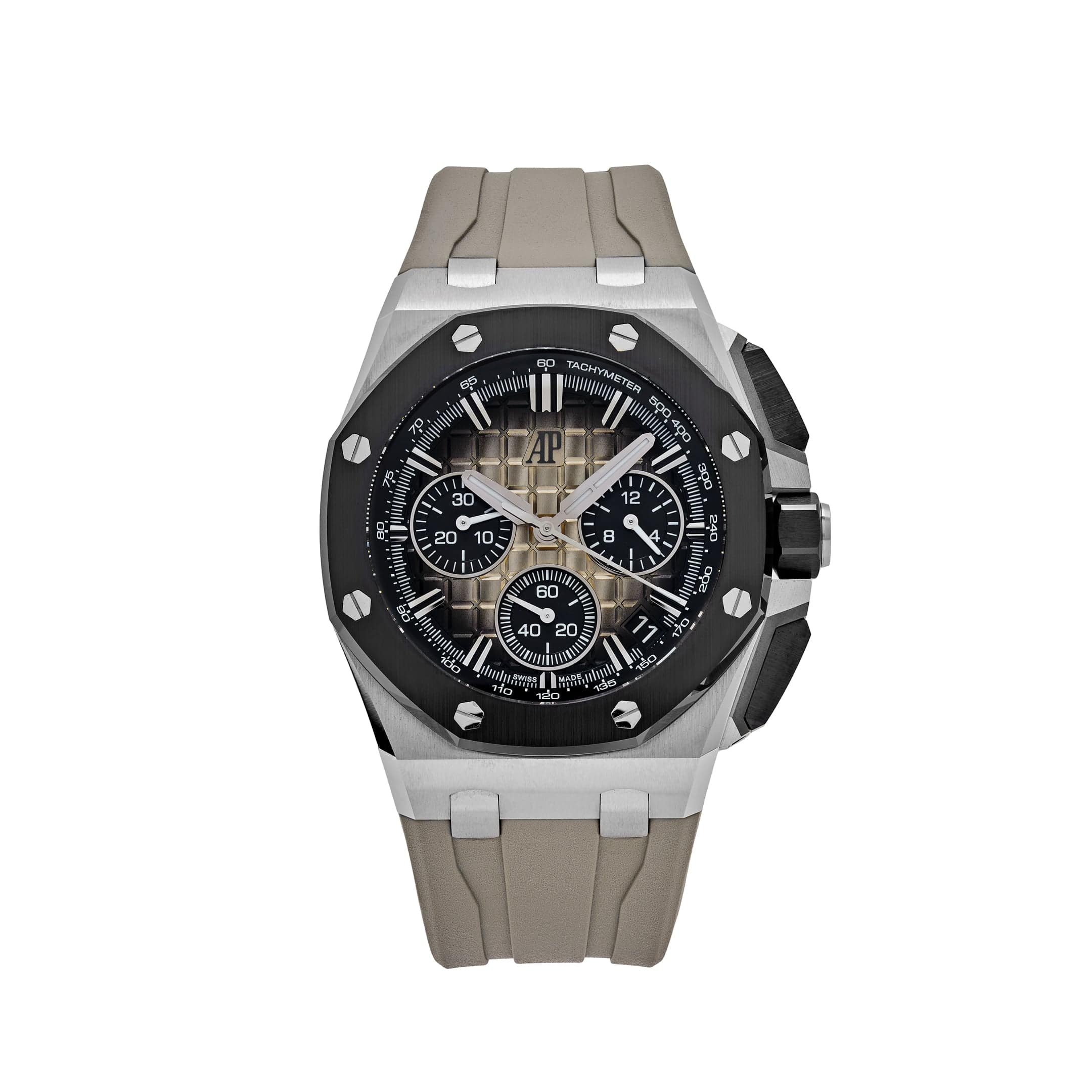Audemars Piguet Royal Oak Offshore 26420SO.OO.A600CA.01 Chronograph Stainless Steel Smoke/Brown Dial (2023) - Premium Luxury Product