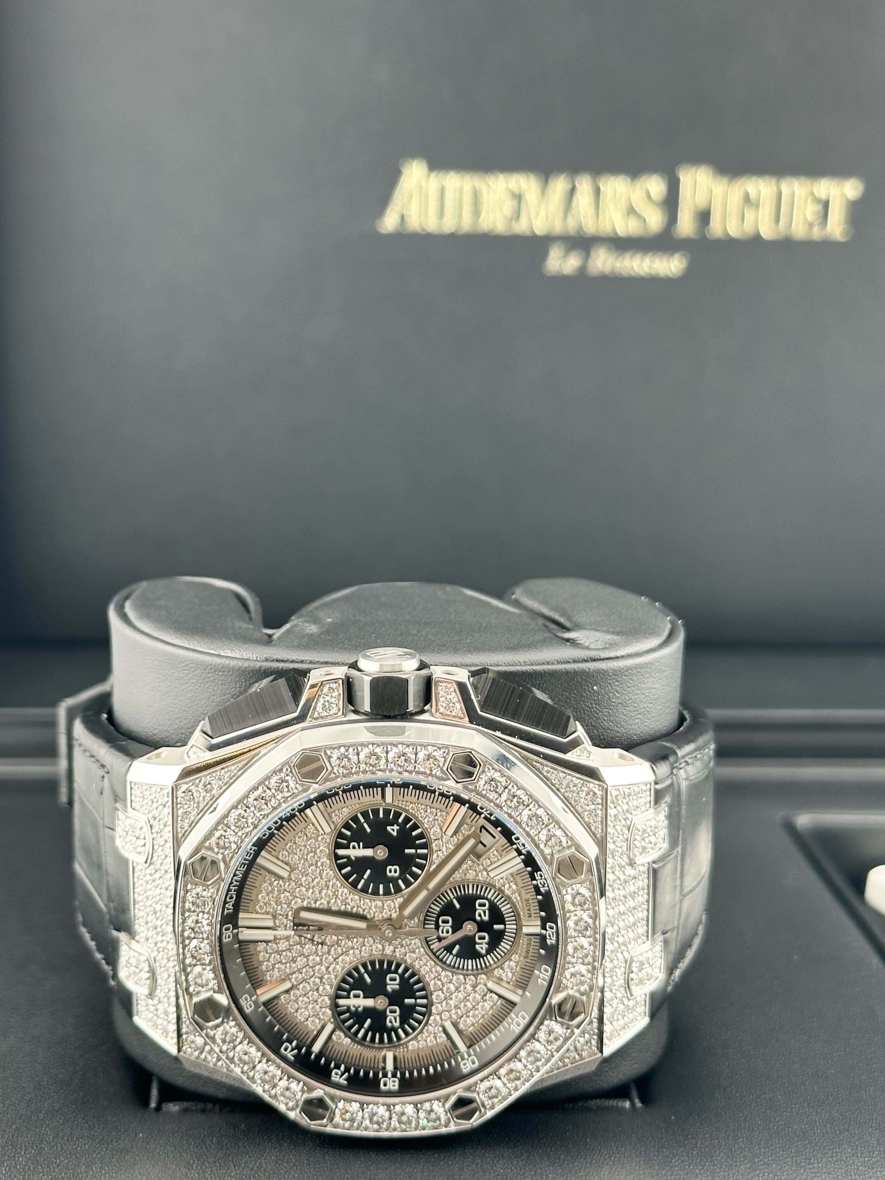 Audemars Piguet Royal Oak Offshore 26423BC.ZZ.D002CA.01 Chronograph Diamond Case And Bezel