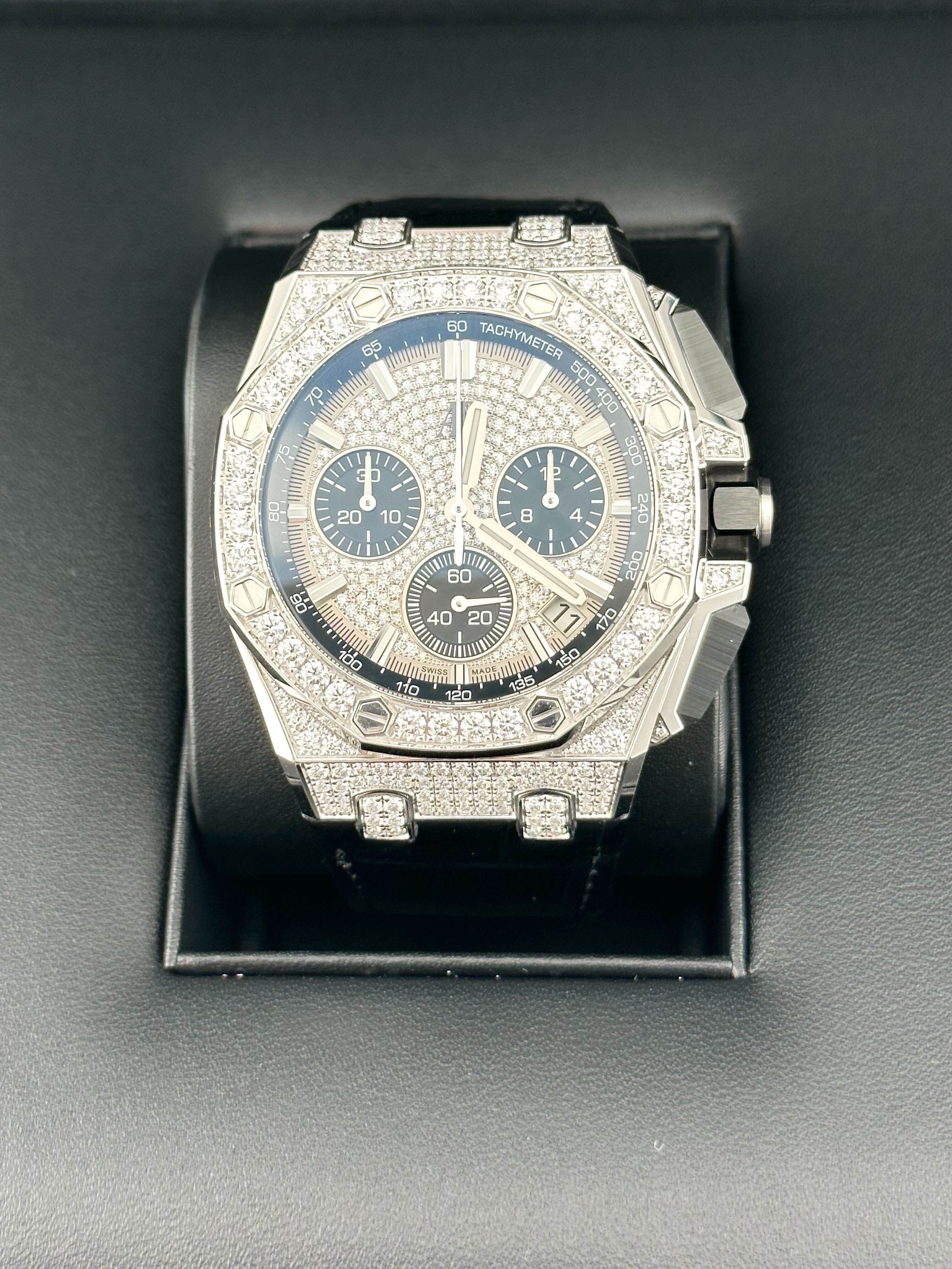 Audemars Piguet Royal Oak Offshore 26423BC.ZZ.D002CA.01 Chronograph Diamond Case And Bezel