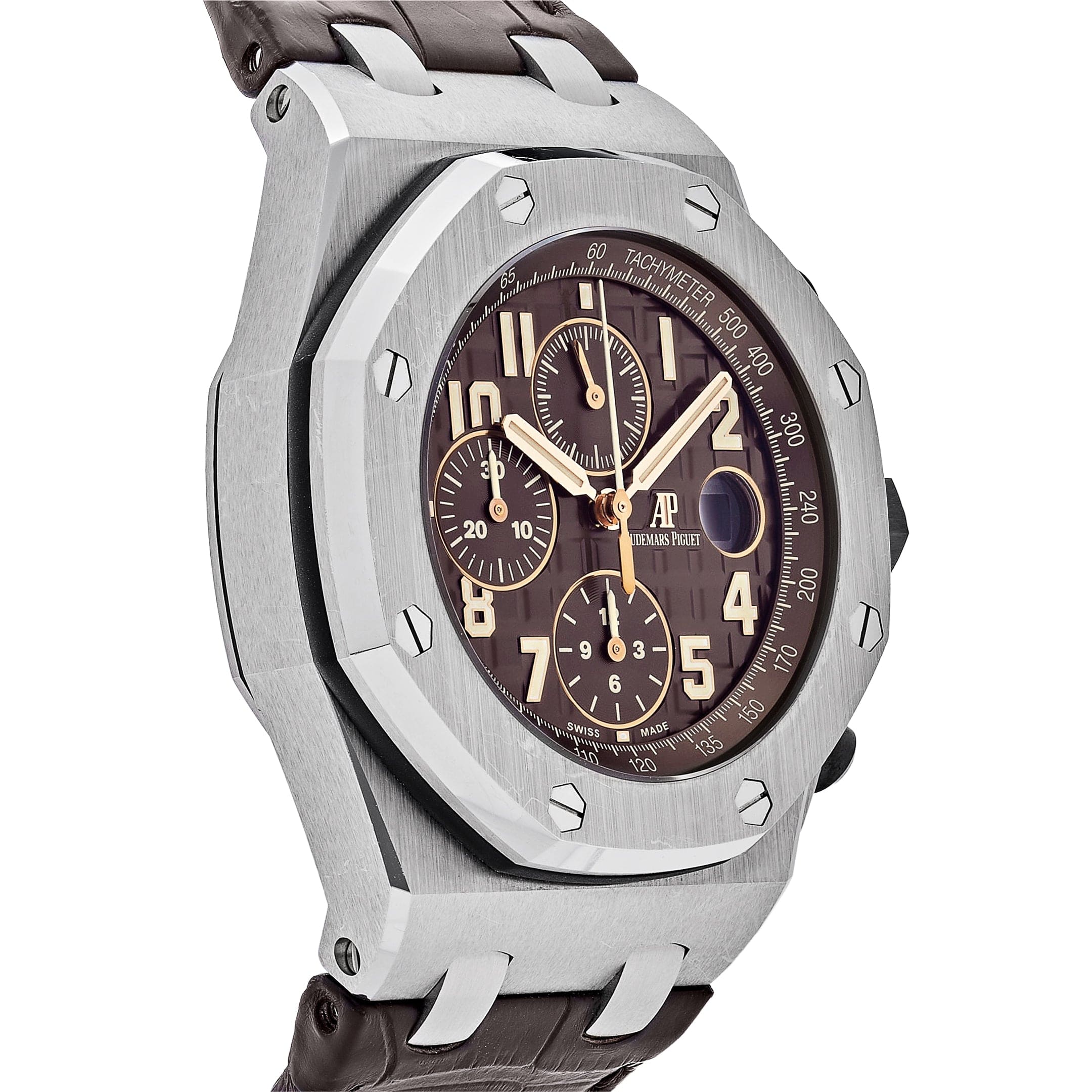 Audemars Piguet Royal Oak Offshore 26470ST.OO.A820CR.01 Chronograph Stainless Steel Brown Dial
