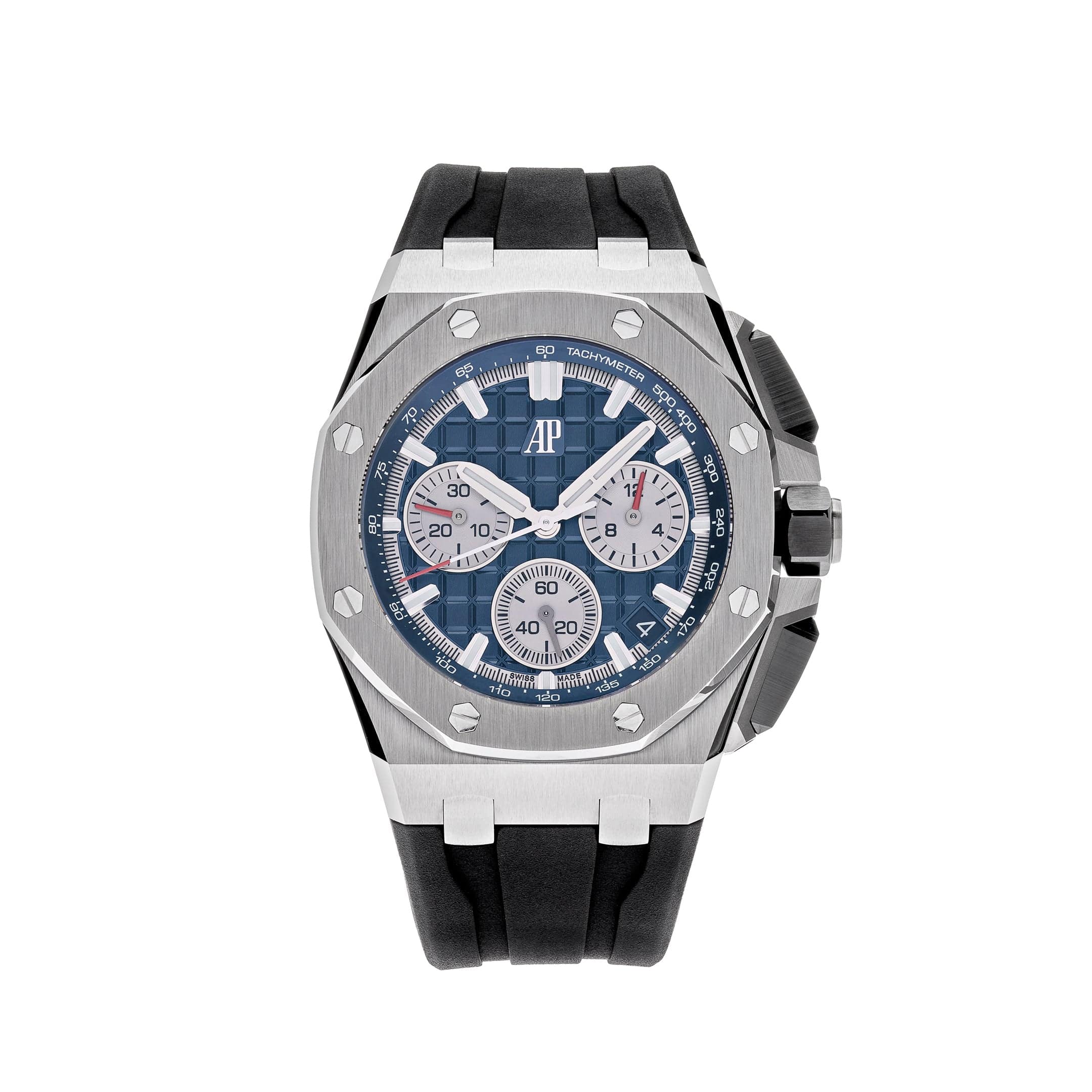 Audemars Piguet Royal Oak Offshore 26420TI.OO.A027CA.01 Chronograph Titanium Blue Dial - Premium Luxury Product