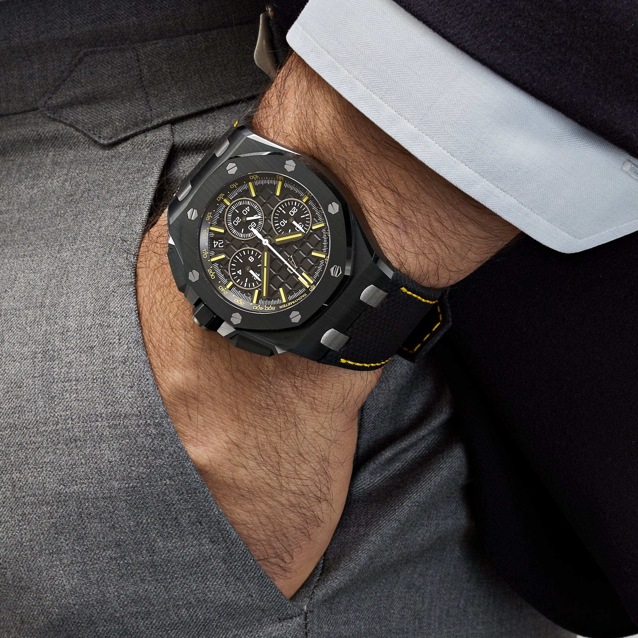 Audemars Piguet Royal Oak Offshore 26420CE.OO.A005VE.01 Chronograph 'End Of Days' Black Ceramic Limited Edition