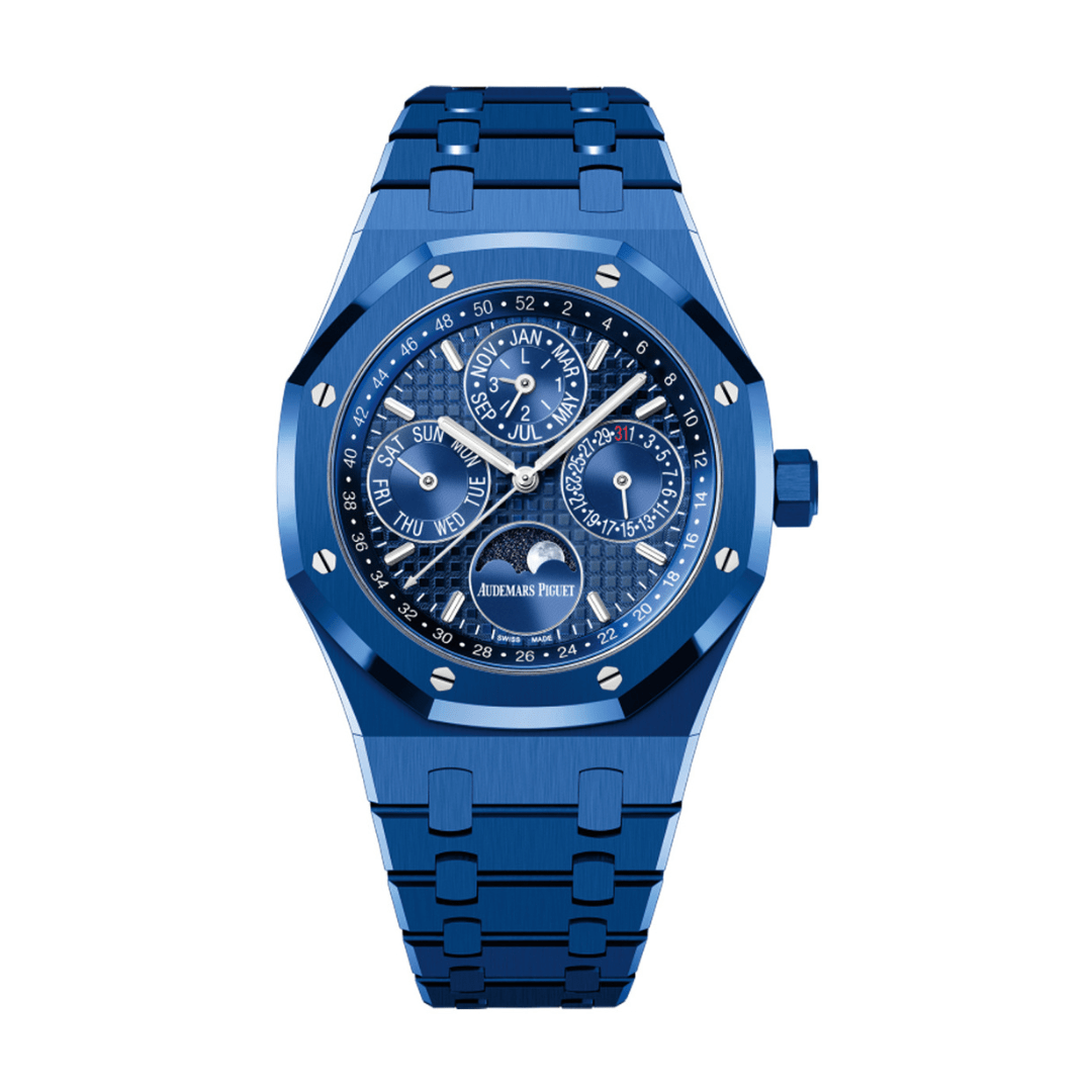 Audemars Piguet Royal Oak Perpetual Calendar 26579CS.OO.1225CS.01 Blue Ceramic Blue Dial - Premium Luxury Product