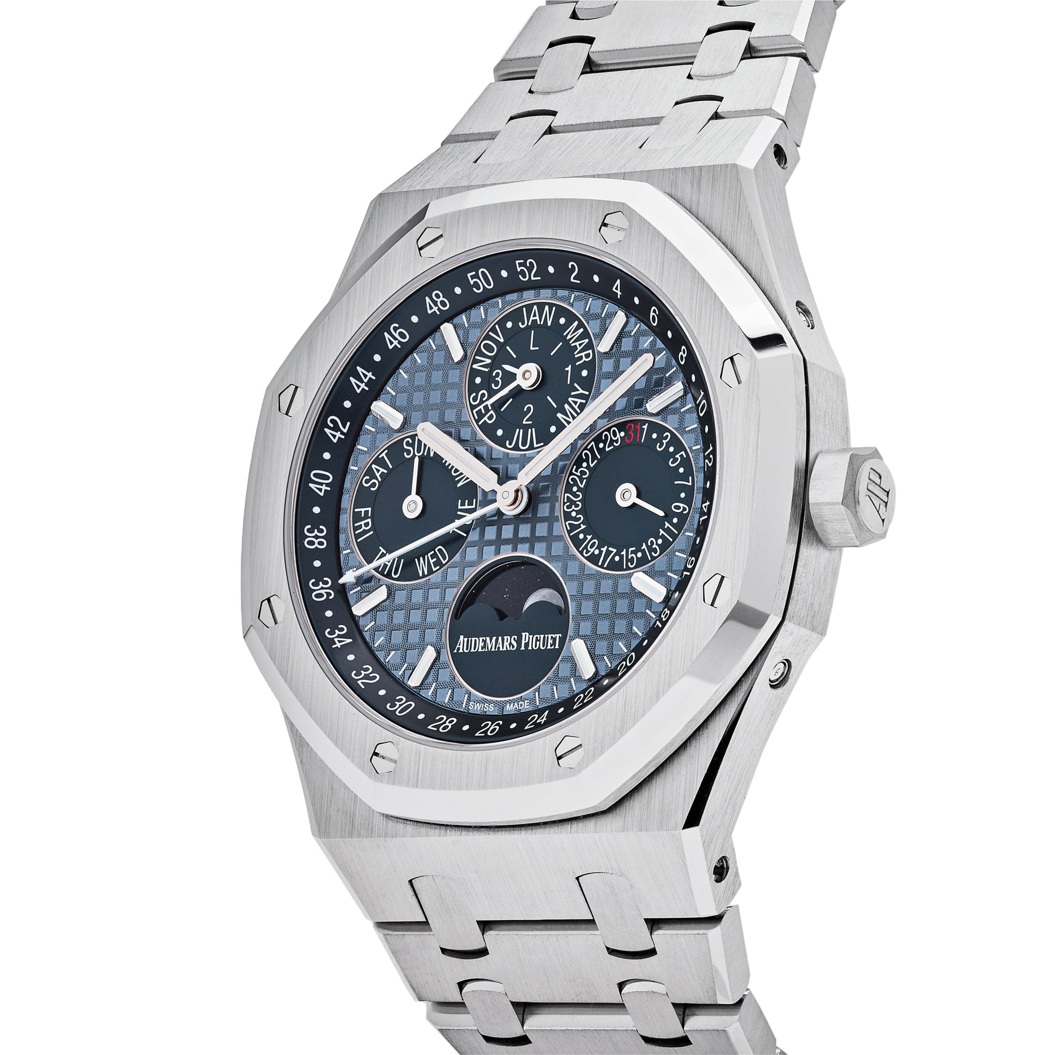 Audemars Piguet Royal Oak Perpetual Calendar 26574ST.OO.1220ST.03 Stainless Steel Blue Dial (2022)