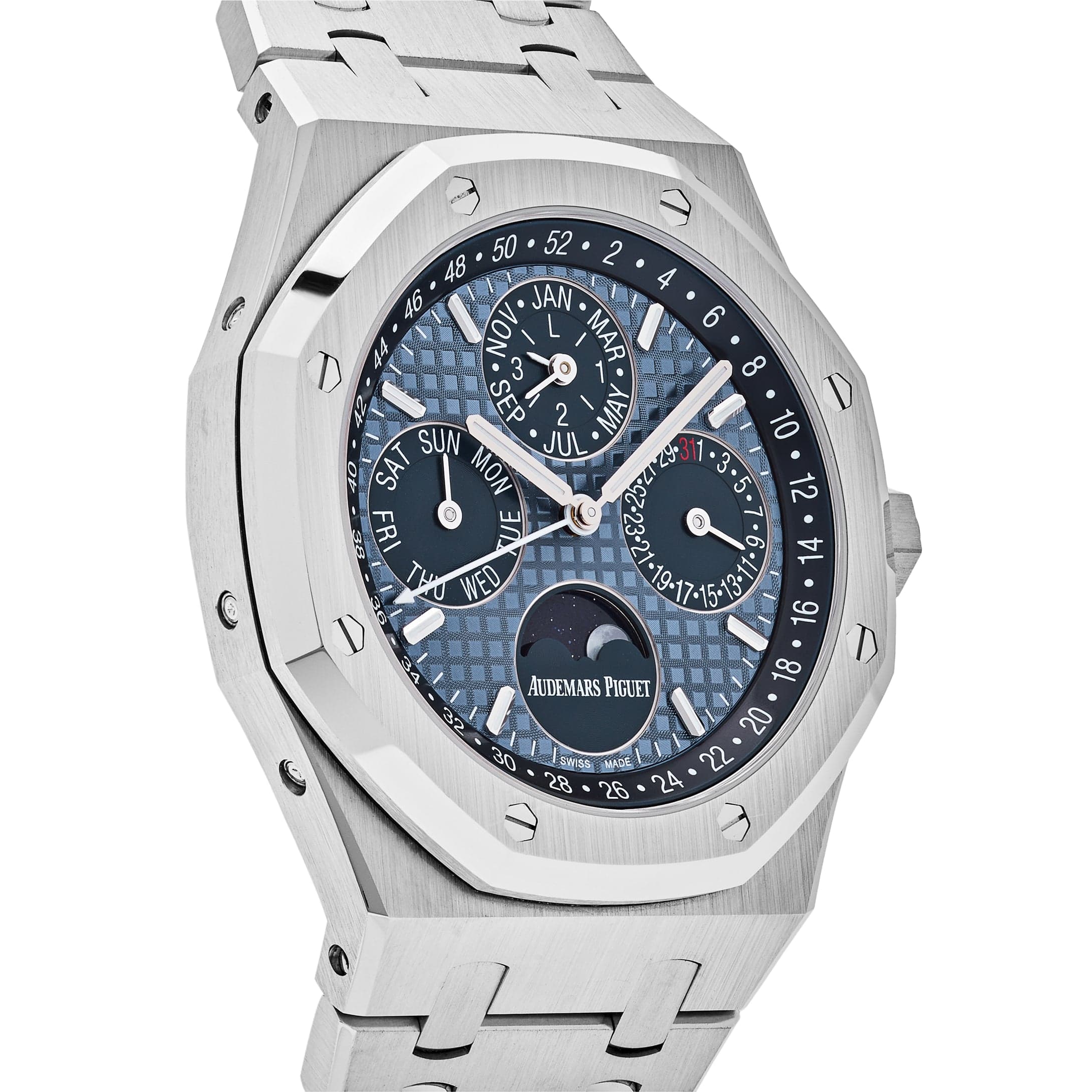 Audemars Piguet Royal Oak Perpetual Calendar 26574ST.OO.1220ST.03 Stainless Steel Blue Dial (2022)