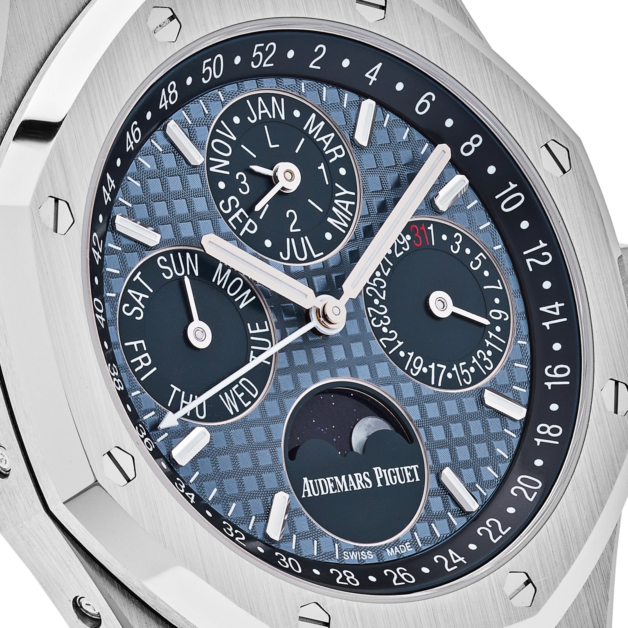 Audemars Piguet Royal Oak Perpetual Calendar 26574ST.OO.1220ST.03 Stainless Steel Blue Dial (2022)