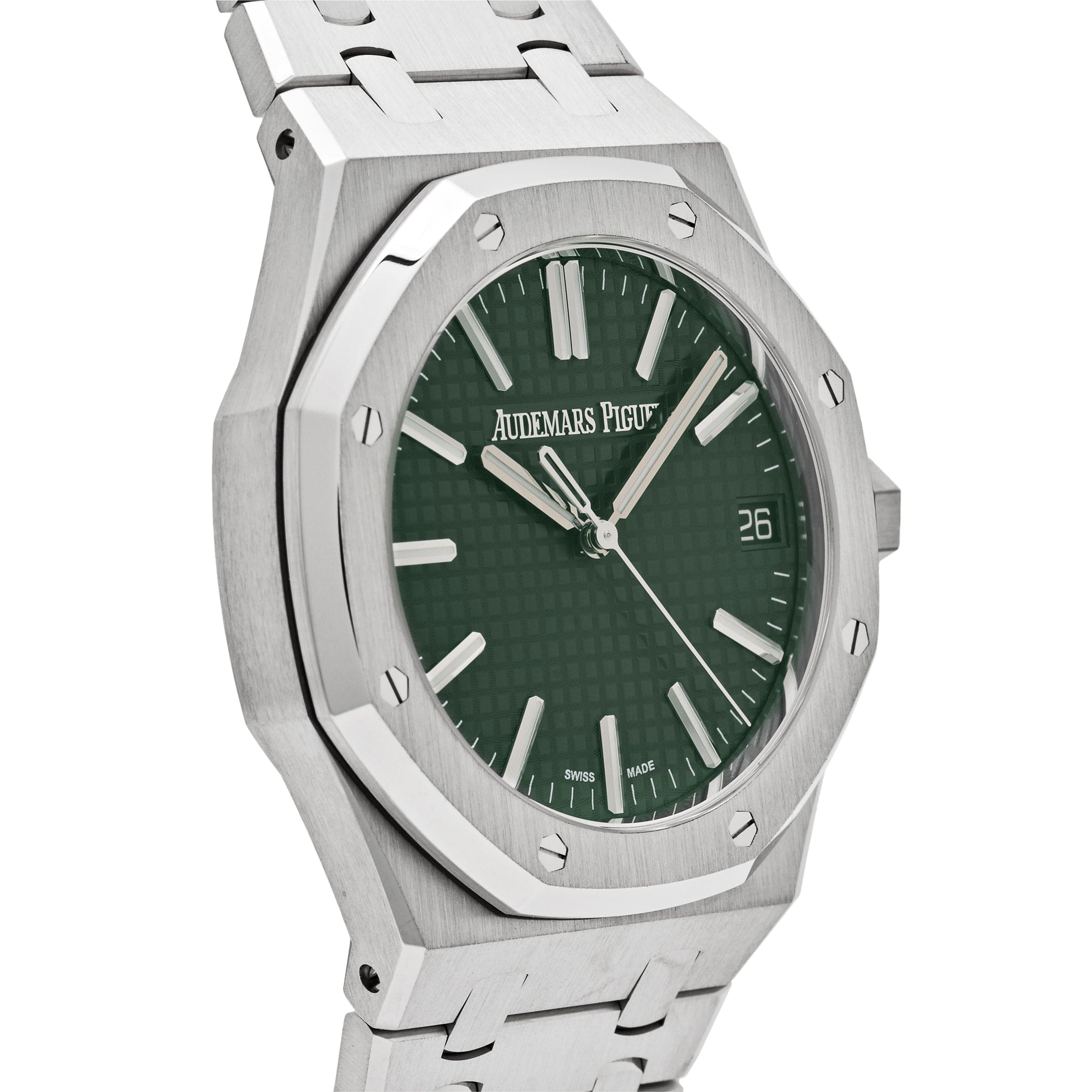 Audemars Piguet Royal Oak Selfwinding 15510ST.OO.1320ST.09 Stainless Steel Green Dial (2023)