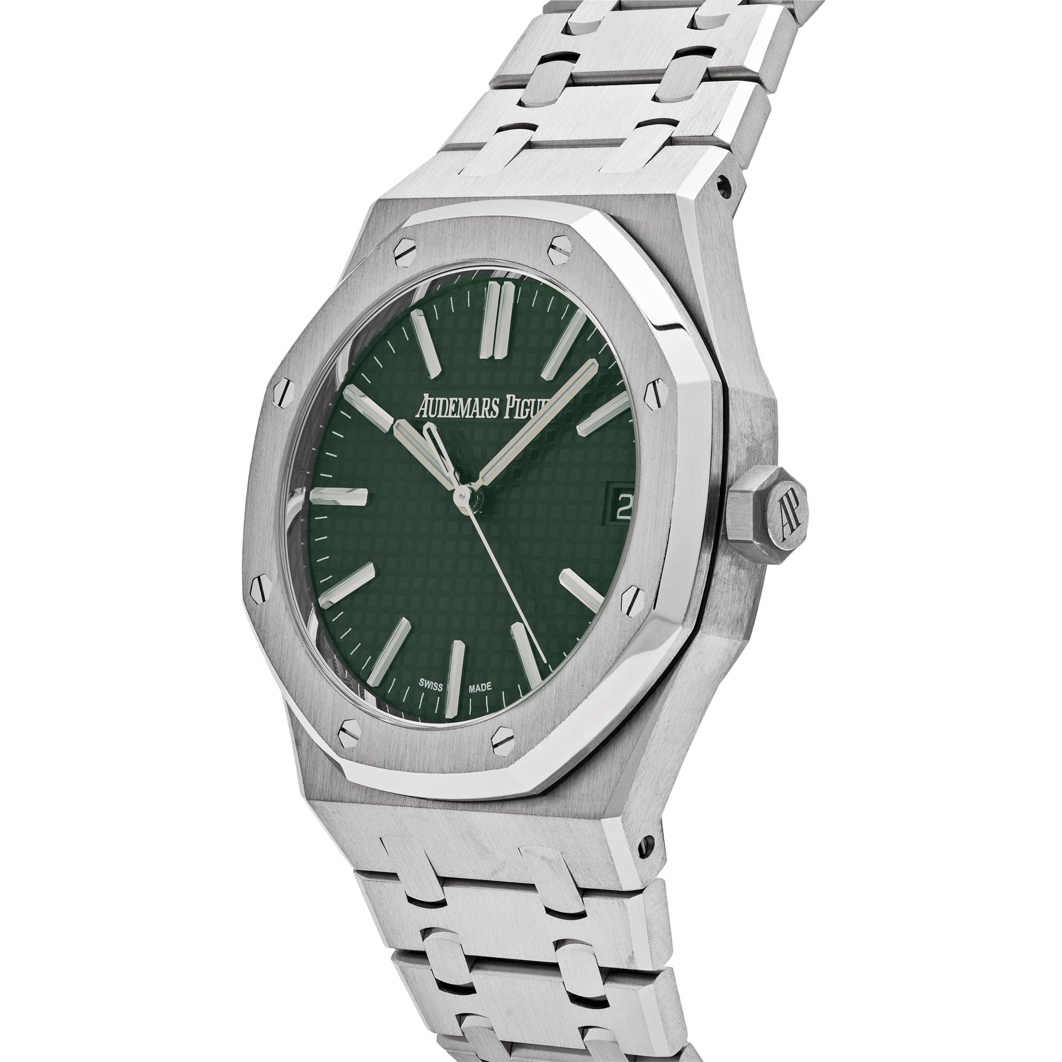 Audemars Piguet Royal Oak Selfwinding 15510ST.OO.1320ST.09 Stainless Steel Green Dial (2023)