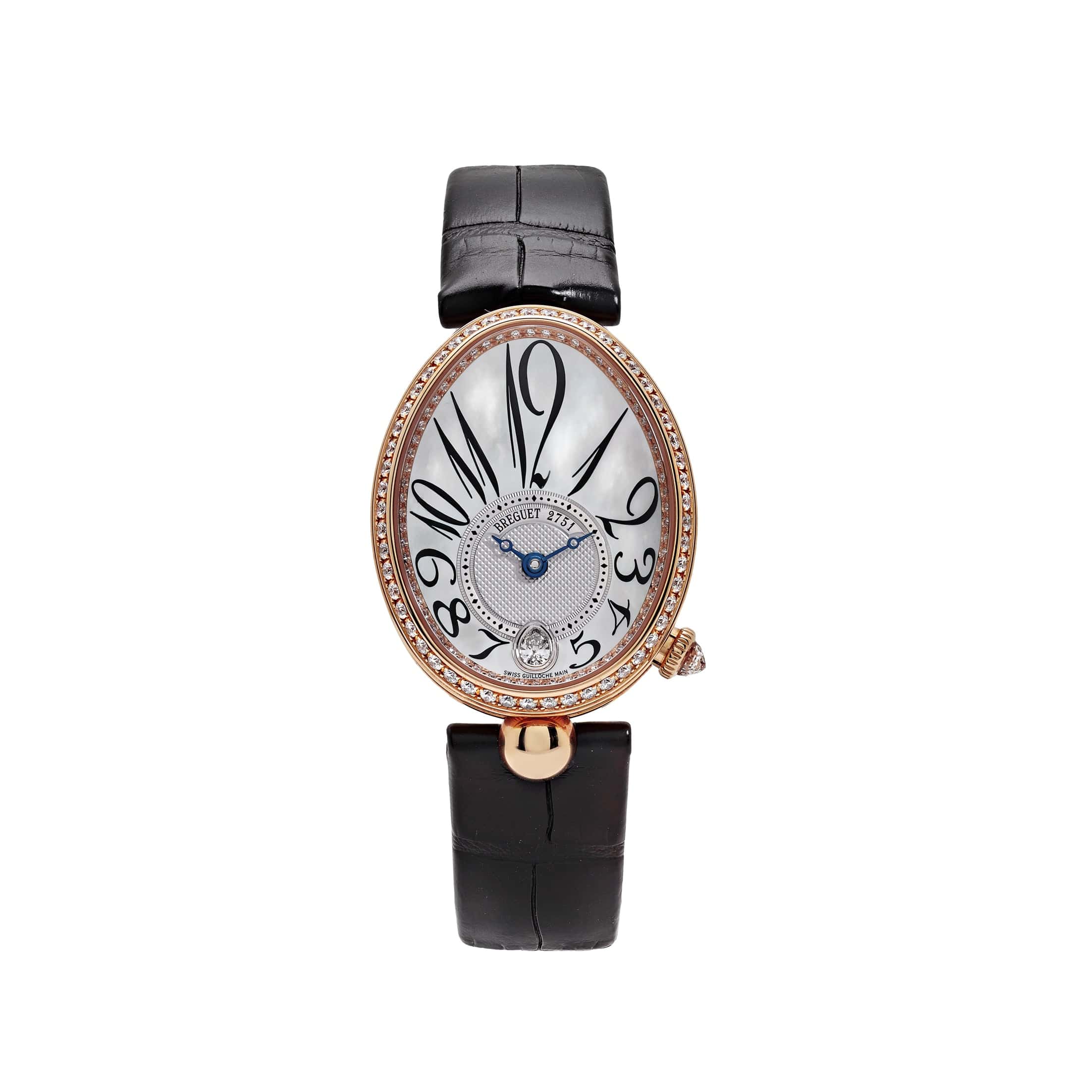 Breguet 8918 Reine De Naples Rose Gold Mother Of Pearl Diamond Dial (2024) - Premium Luxury Product