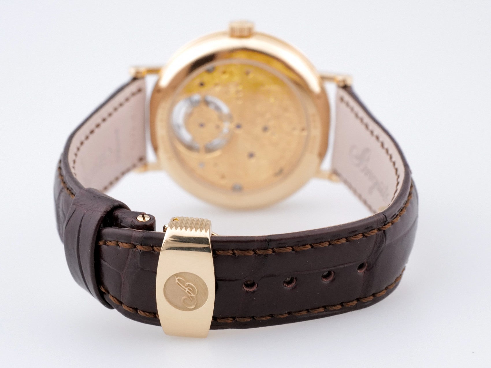 Breguet Tourbillon Classique 18K Yellow Gold Mens Watch