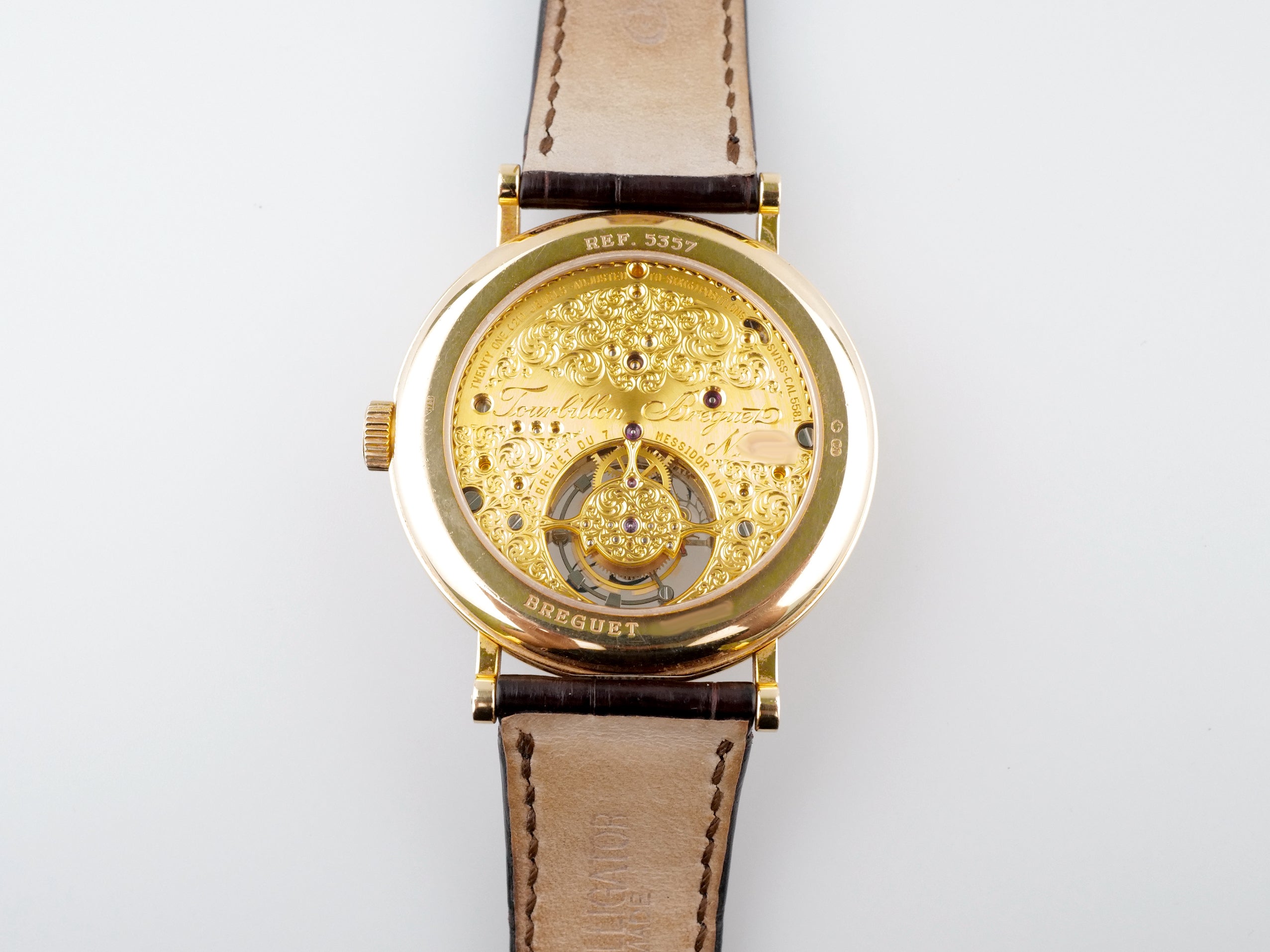 Breguet Tourbillon Classique 18K Yellow Gold Mens Watch - Premium Luxury Product