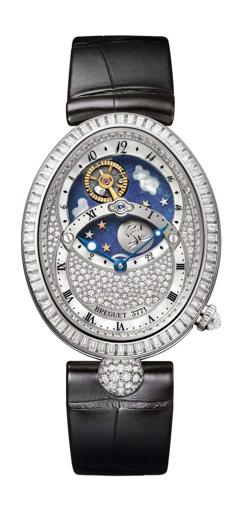 Breguet Reine De Naples 8999 18K White Gold Lady's Watch - Premium Luxury Product