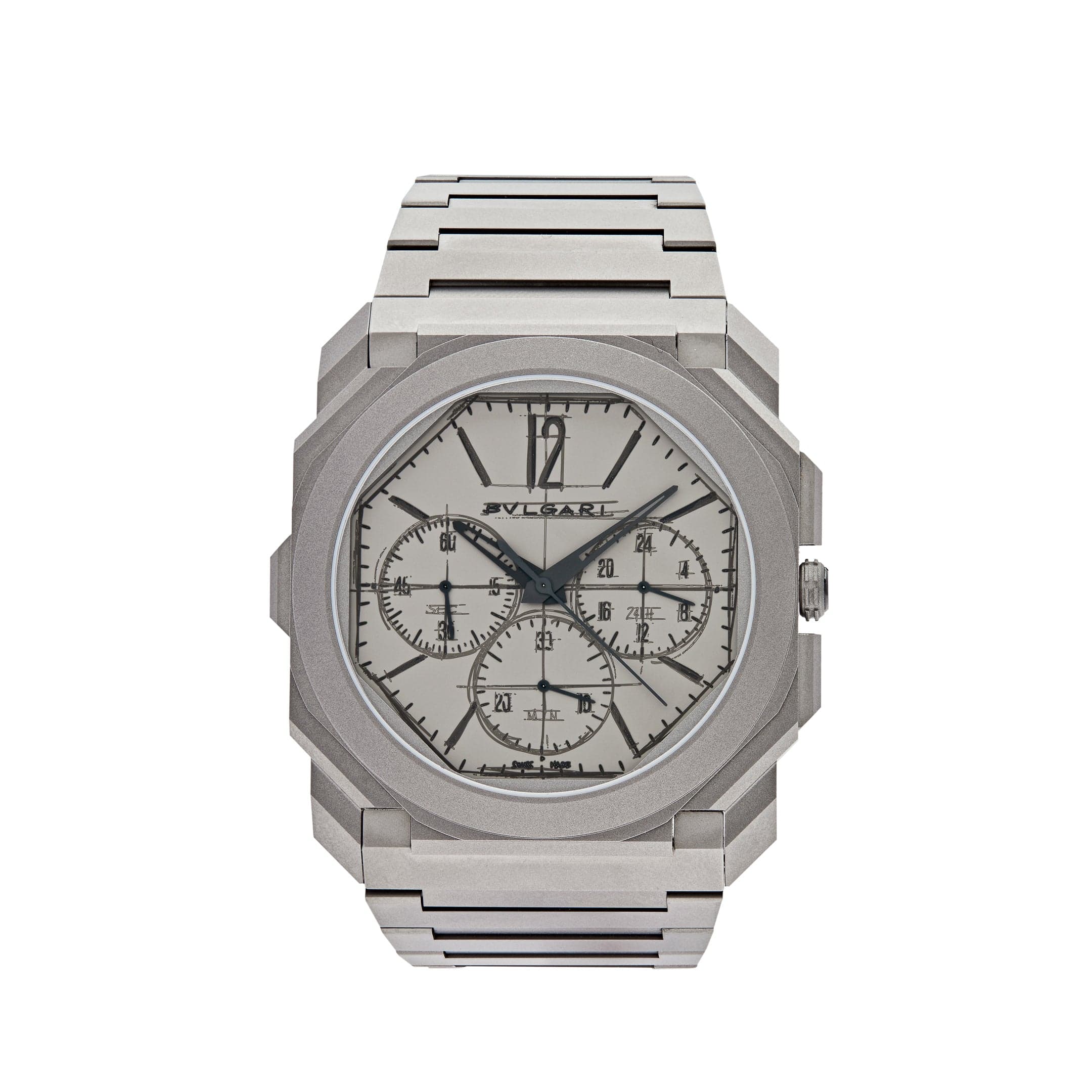 Bvlgari Octo Finissimo 103673 Chronograph GMT 10th Anniversary Titanium Limited Edition (2022) - Premium Luxury Product