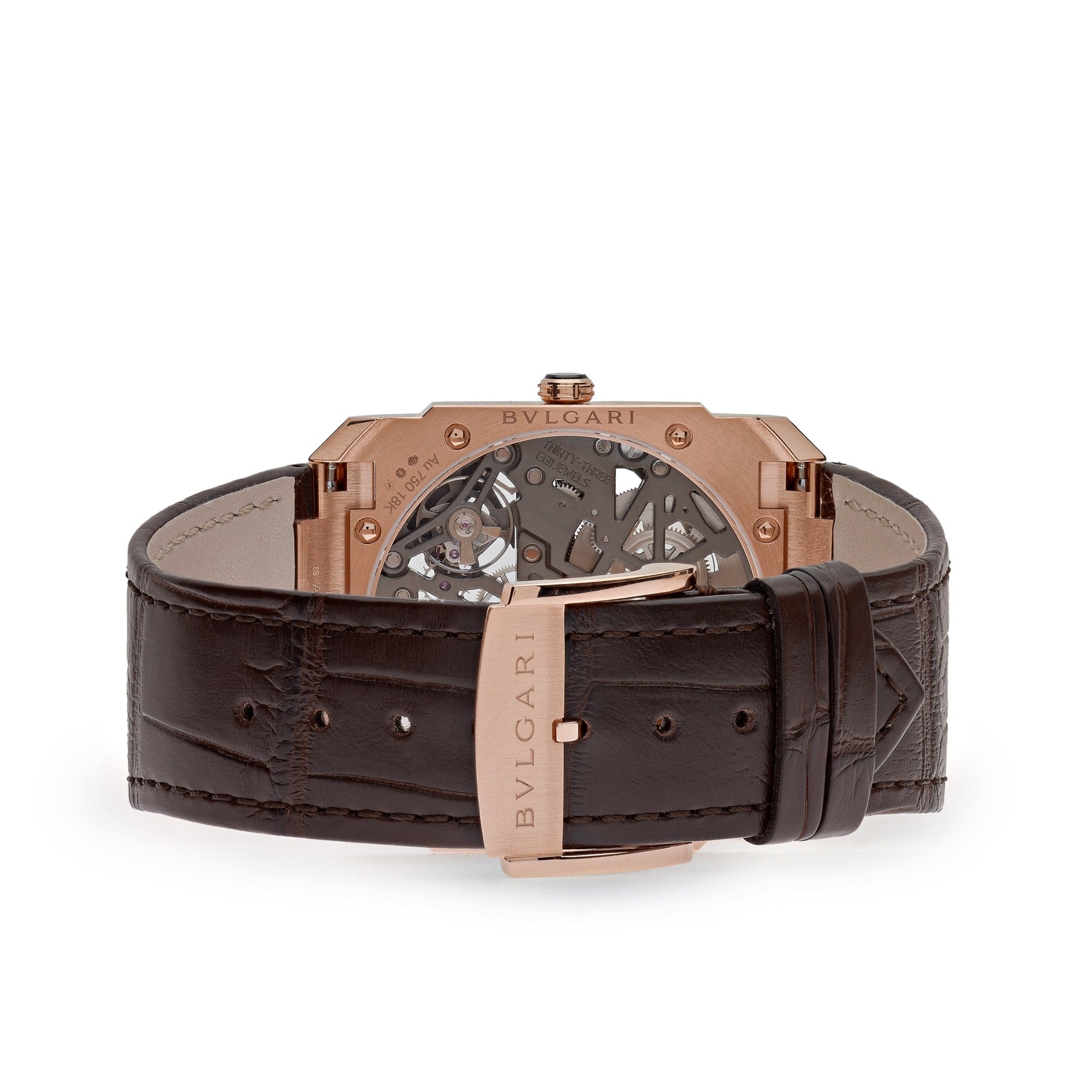 Bvlgari Octo Finissimo Skeleton 8 Days Rose Gold 103667