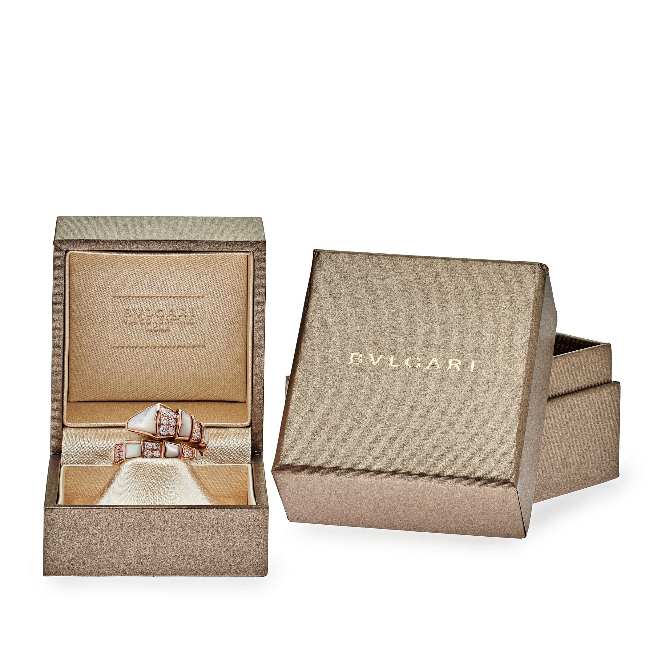 BVLGARI Serpenti Viper One-Coil Ring 350667 - Premium Luxury Product