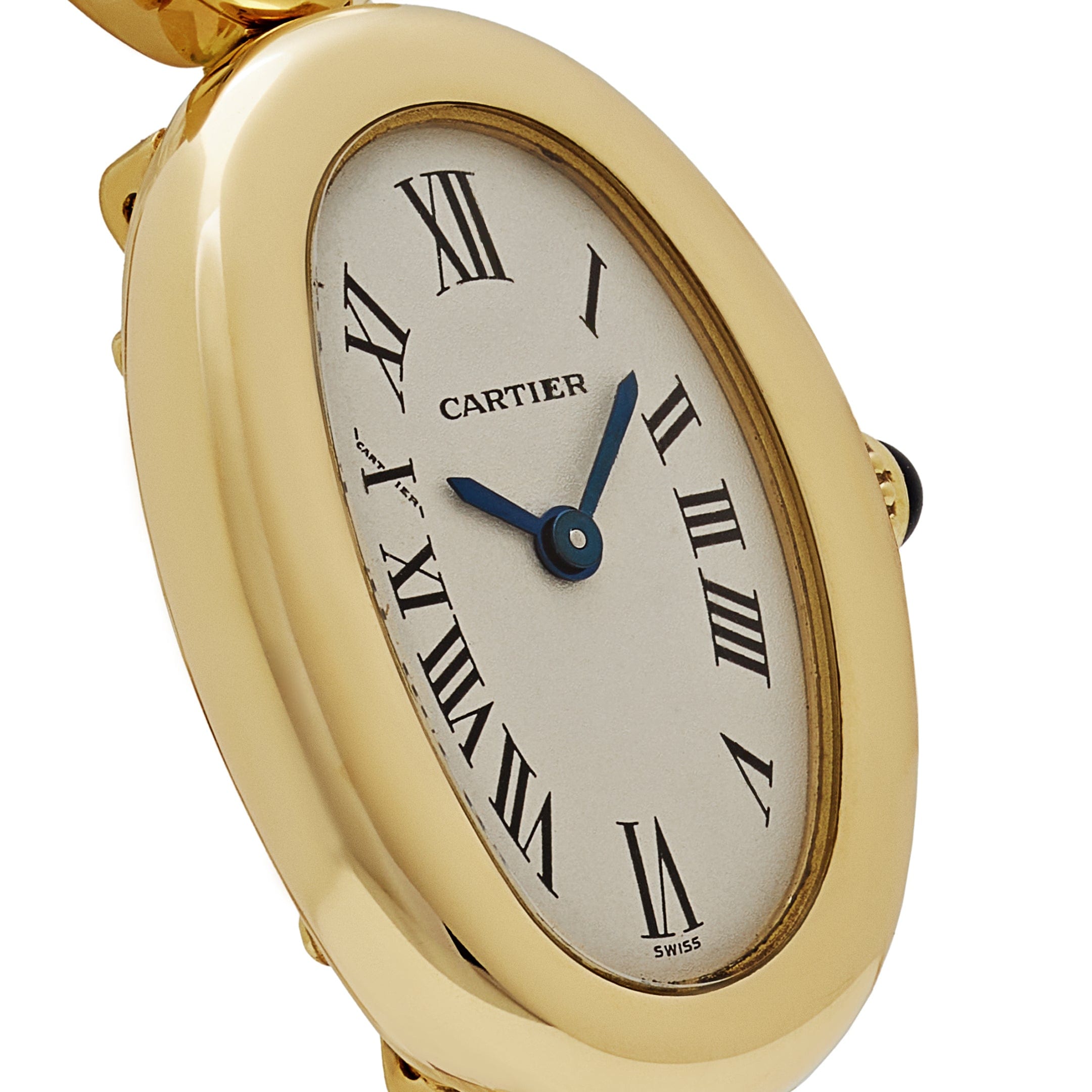 Cartier Baignoire W15108K7 Yellow Gold Quartz