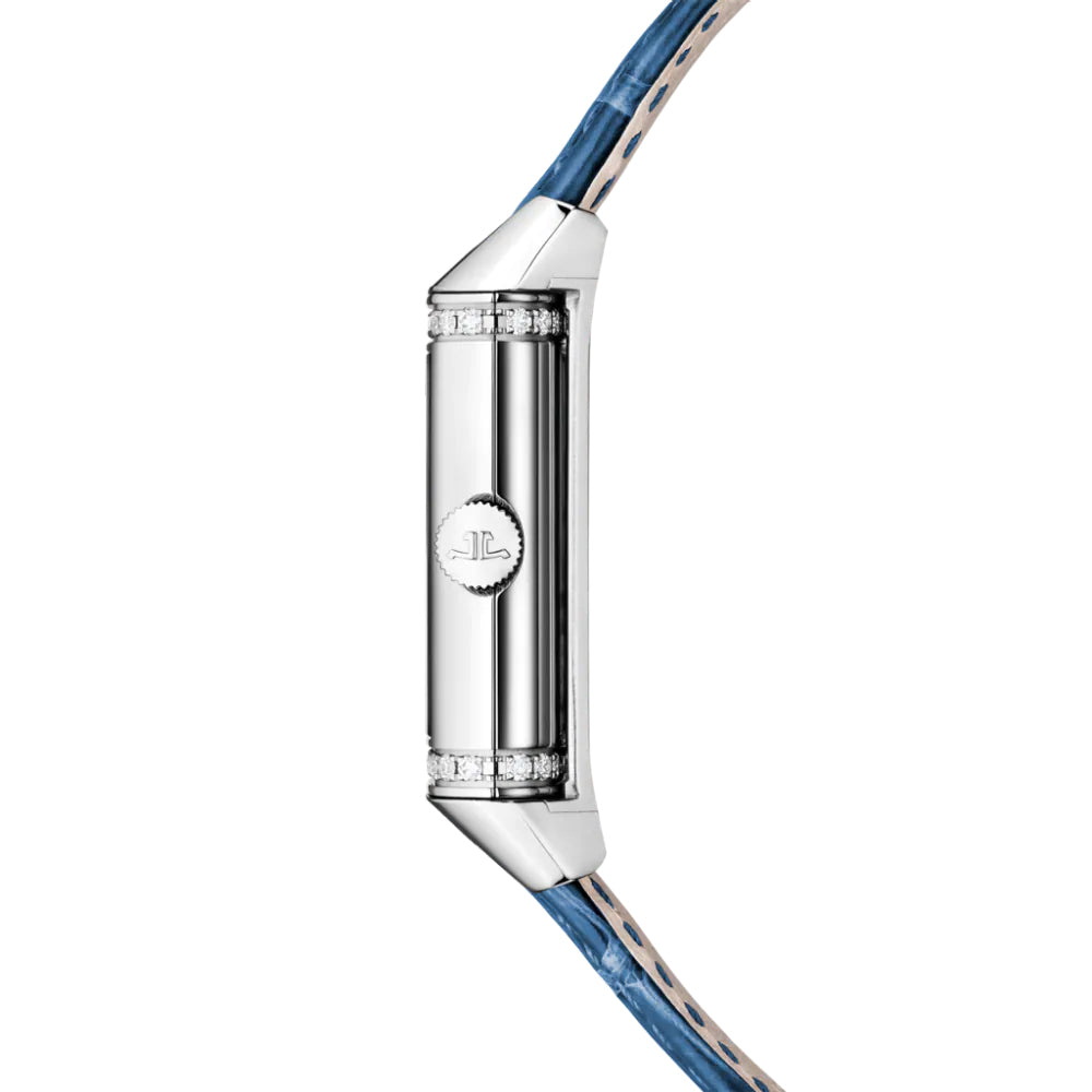 Jaeger-Lecoultre Reverso Classic Duetto Stainless steel & Diamonds Lady`s Watch