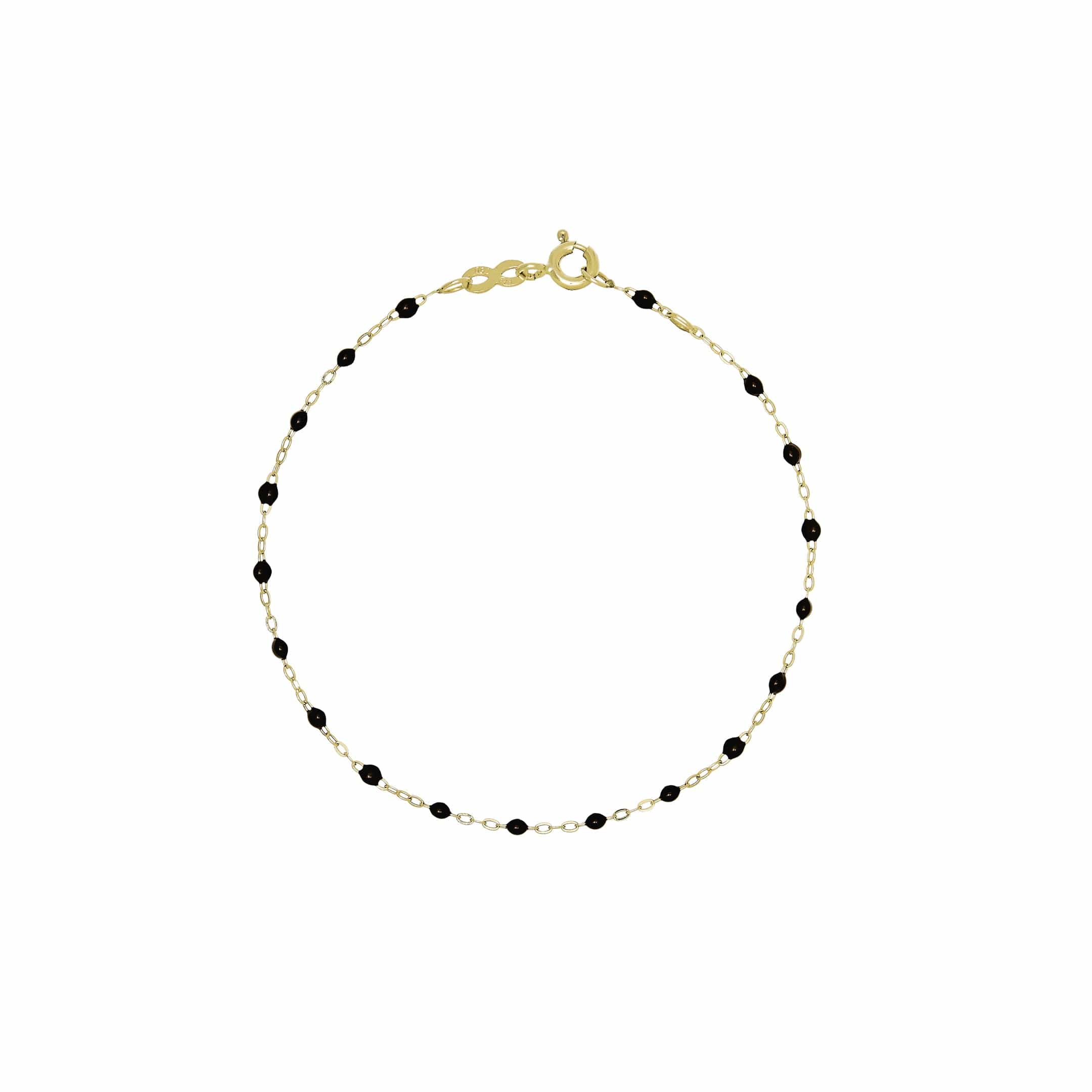 Gigi Clozeau Classic Yellow Gold Bracelet in Black - Premium Luxury Product