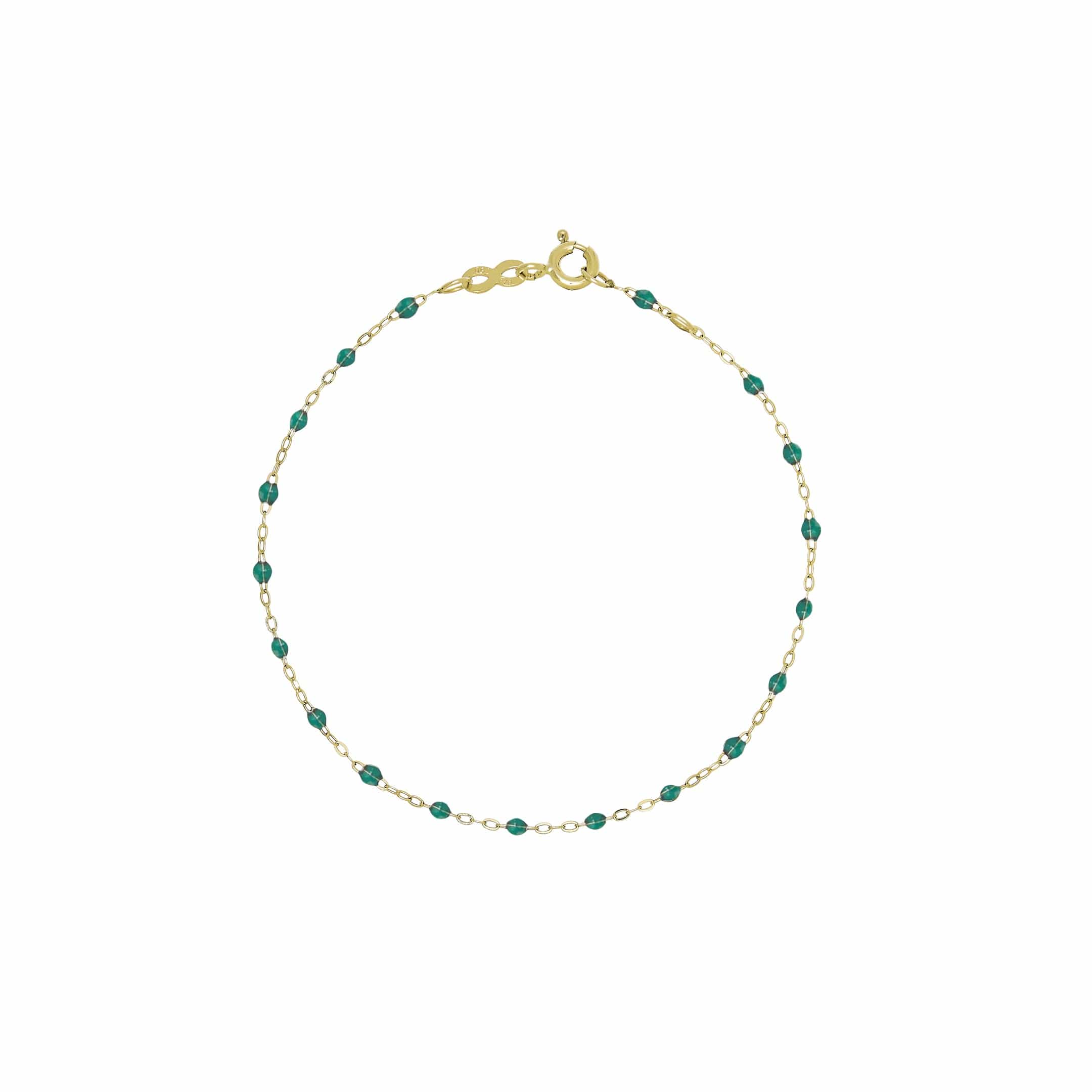 Gigi Clozeau Classic Yellow Gold Bracelet in Emerald - Premium Luxury Product