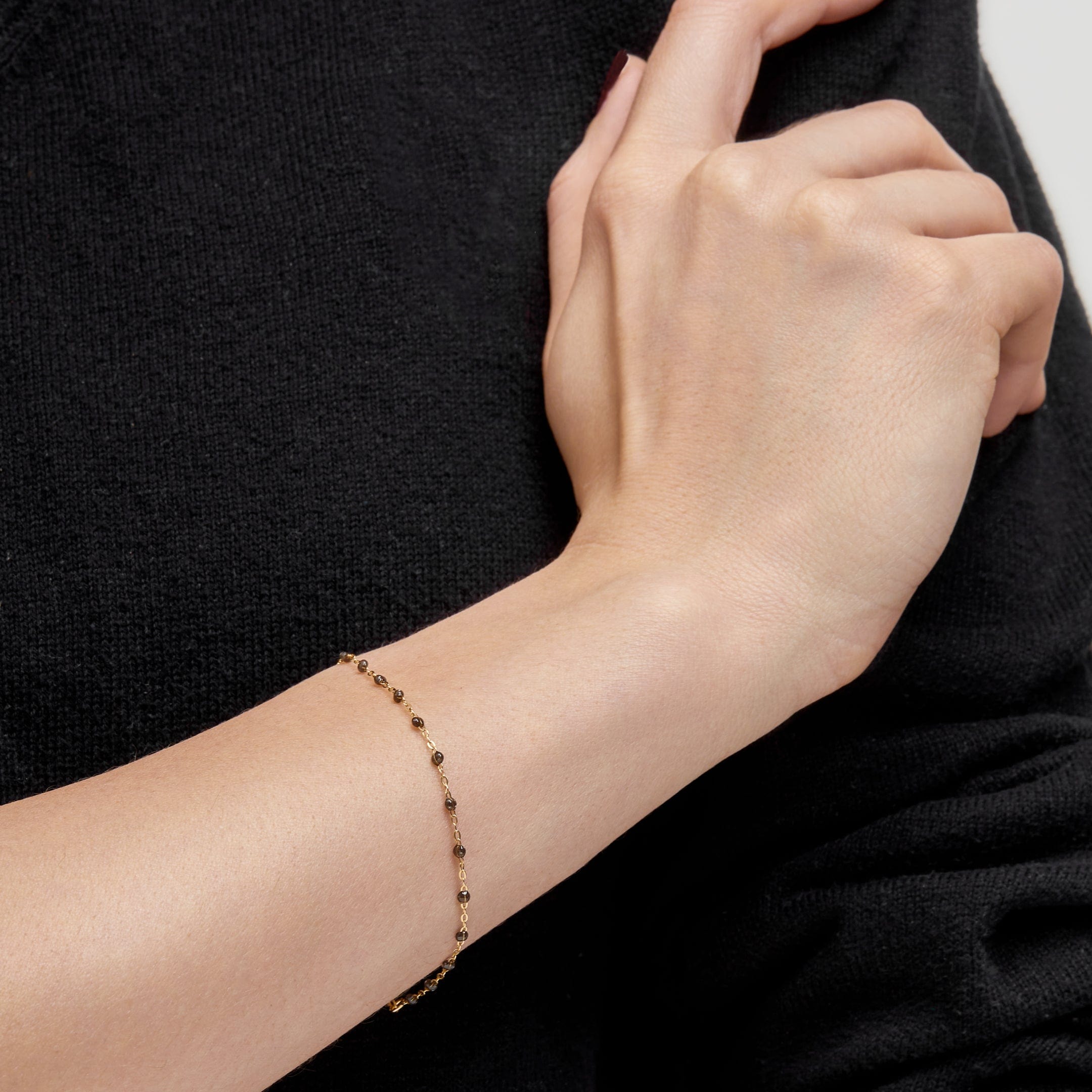 Gigi Clozeau Classic Yellow Gold Bracelet in Quartz