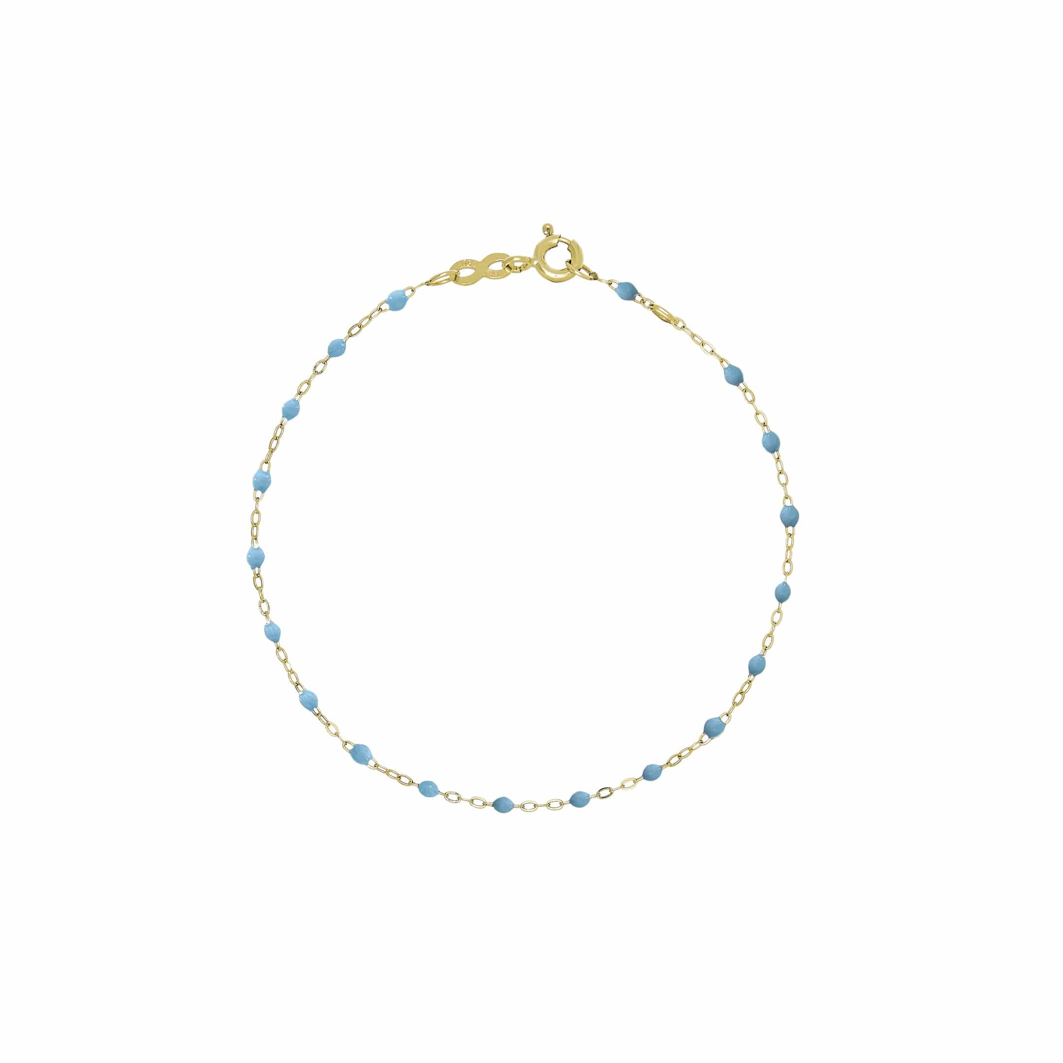 Gigi Clozeau Classic Yellow Gold Bracelet in Turquoise - Premium Luxury Product