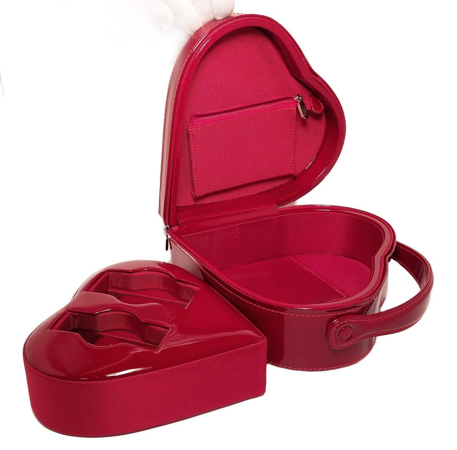 Scatola del Tempo - Cuore Da 2 Vernice Red Watch Case - Premium Luxury Product