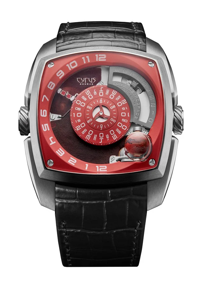 Cyrus Klepcys Mars Titanium Men's Watch - Premium Luxury Product