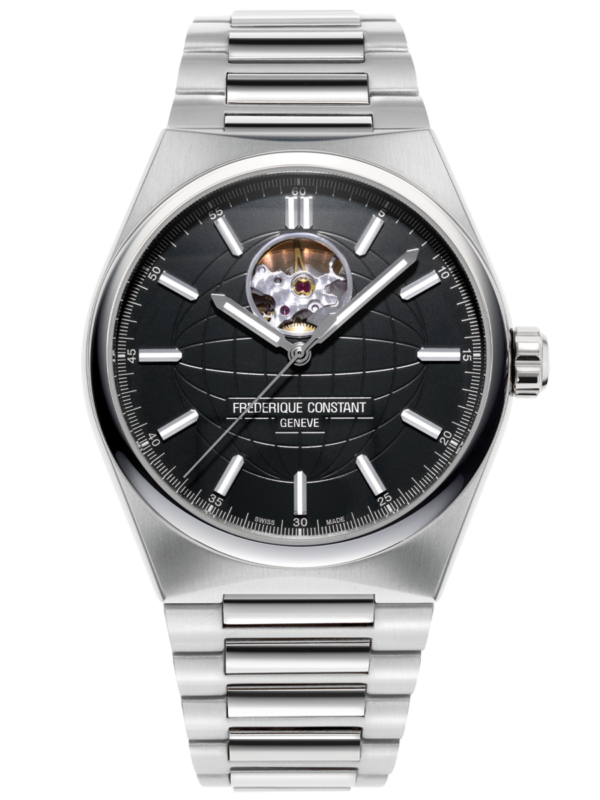 Frederique Constant Highlife Heart Beat Stainless Steel Men's Watch - Premium Luxury Product