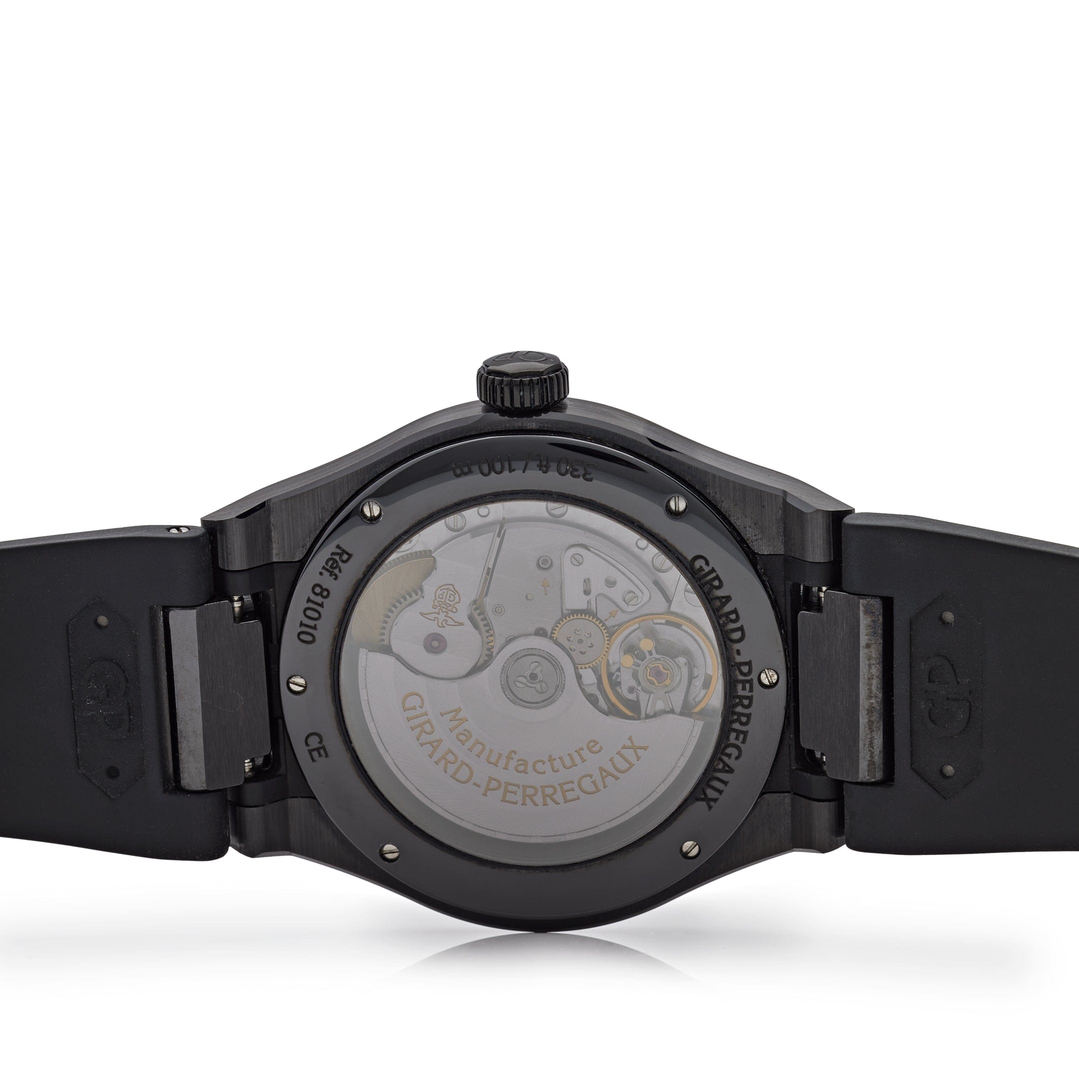 Girard Perregaux Laureato Ceramic Black Dial 81010-32-631-FK6A