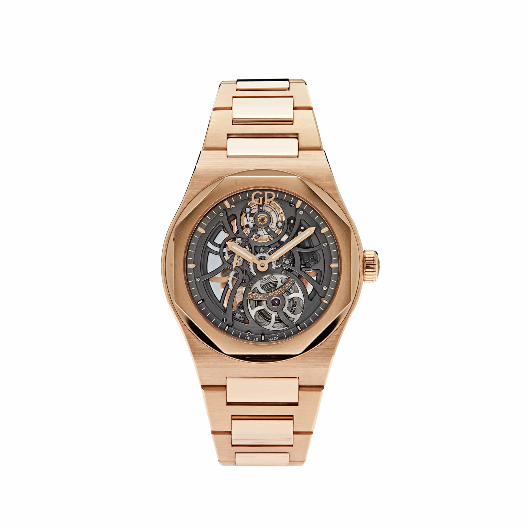 Girard Perregaux Laureato Skeleton 81015-52-002-52A - Premium Luxury Product